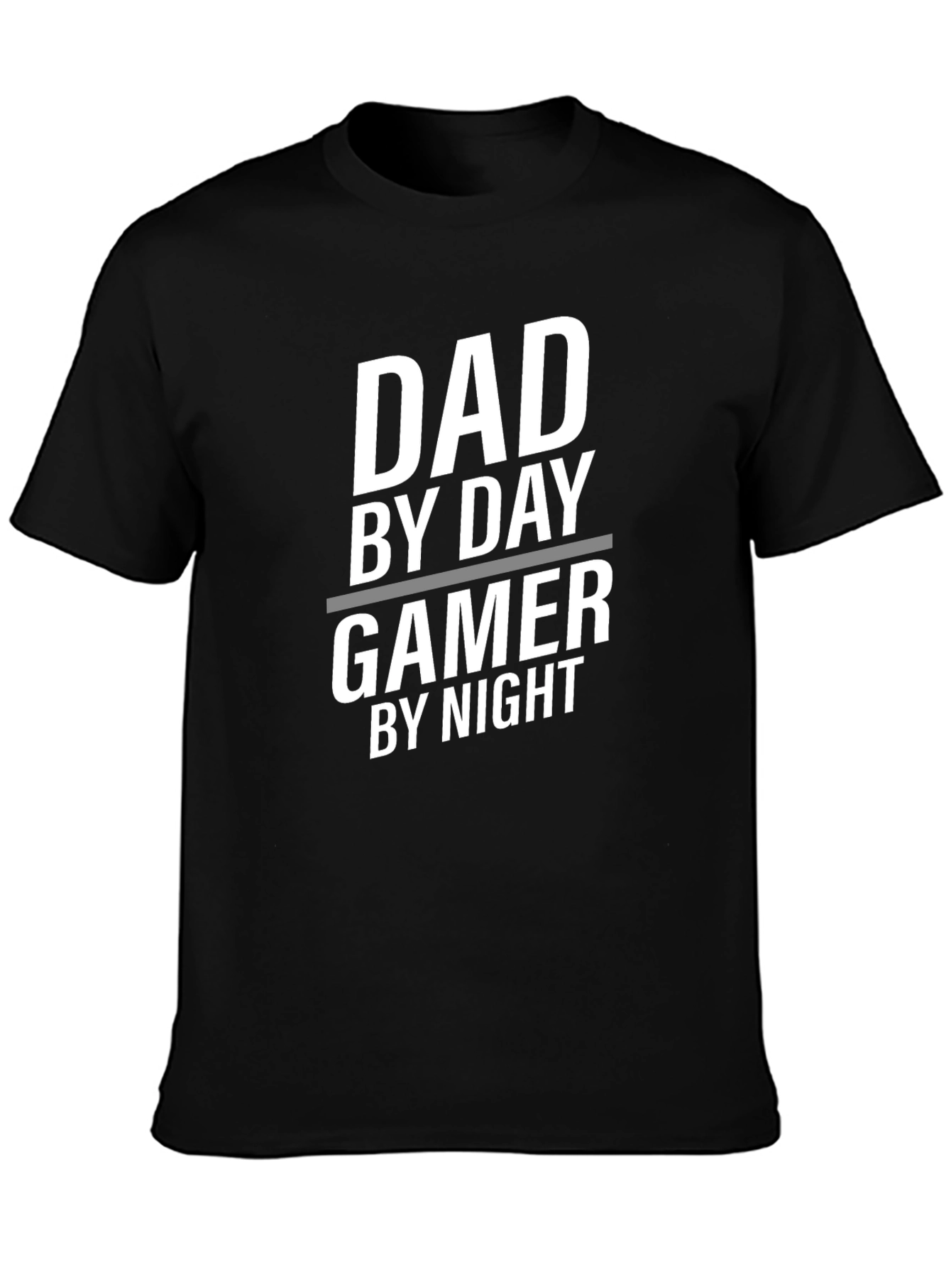 Dad By Day Gamer By Night Graphic Tee