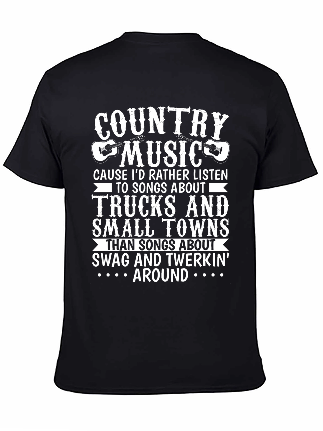 Country Music Truck & Small Town T-Shirt