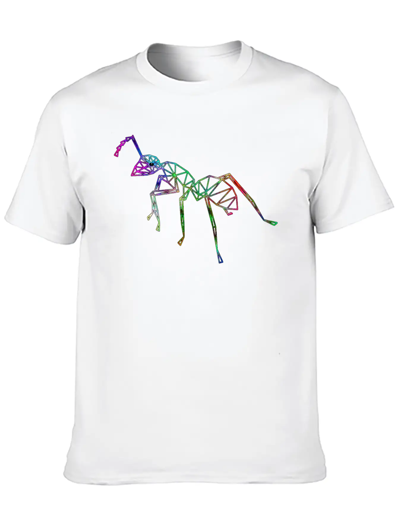 Lattice Ant Neon Colors Unisex Casual T-Shirt – Clean Design For Daily Comfort