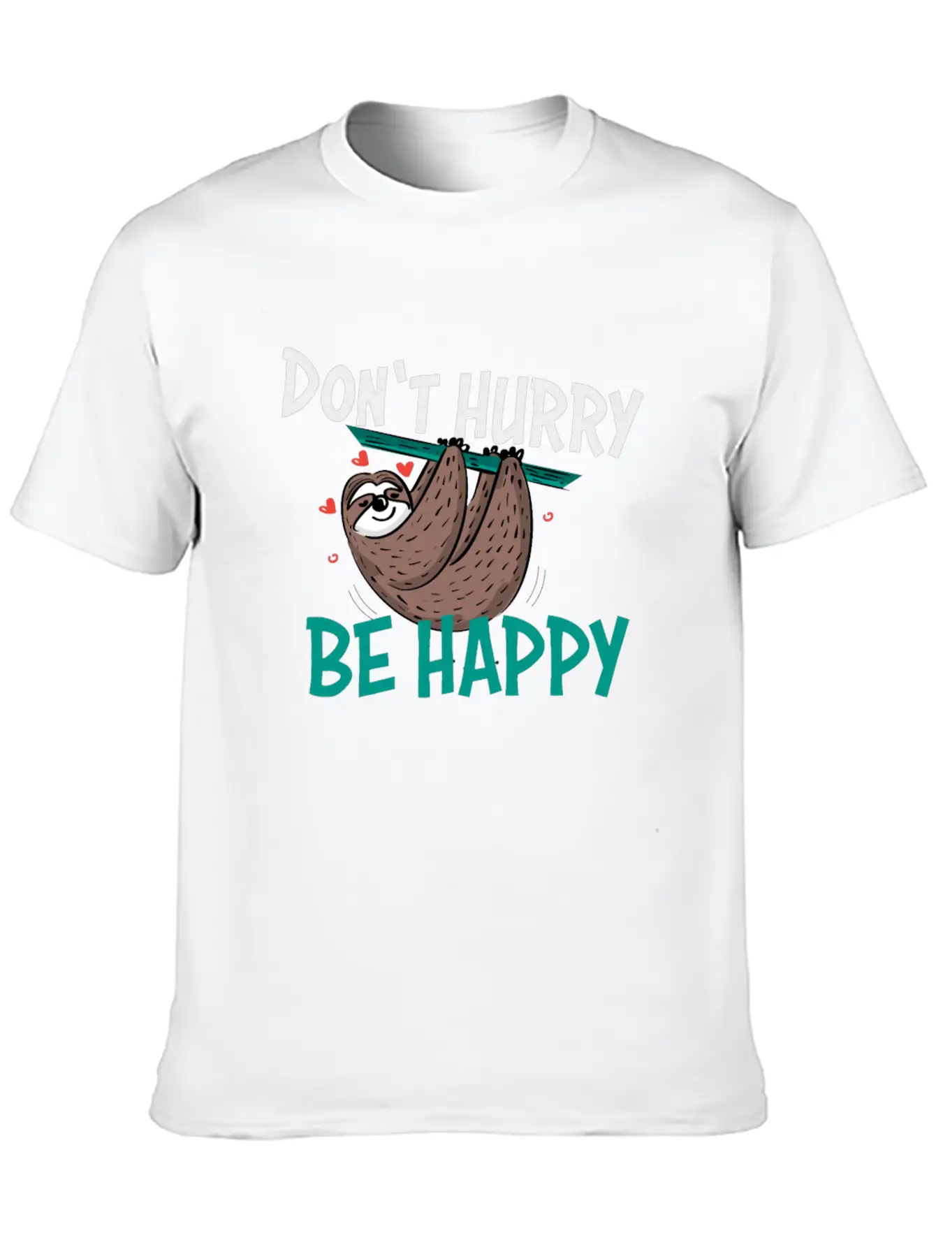 Lazy Sloth Unisex Casual T-Shirt – Clean Design For Daily Comfort