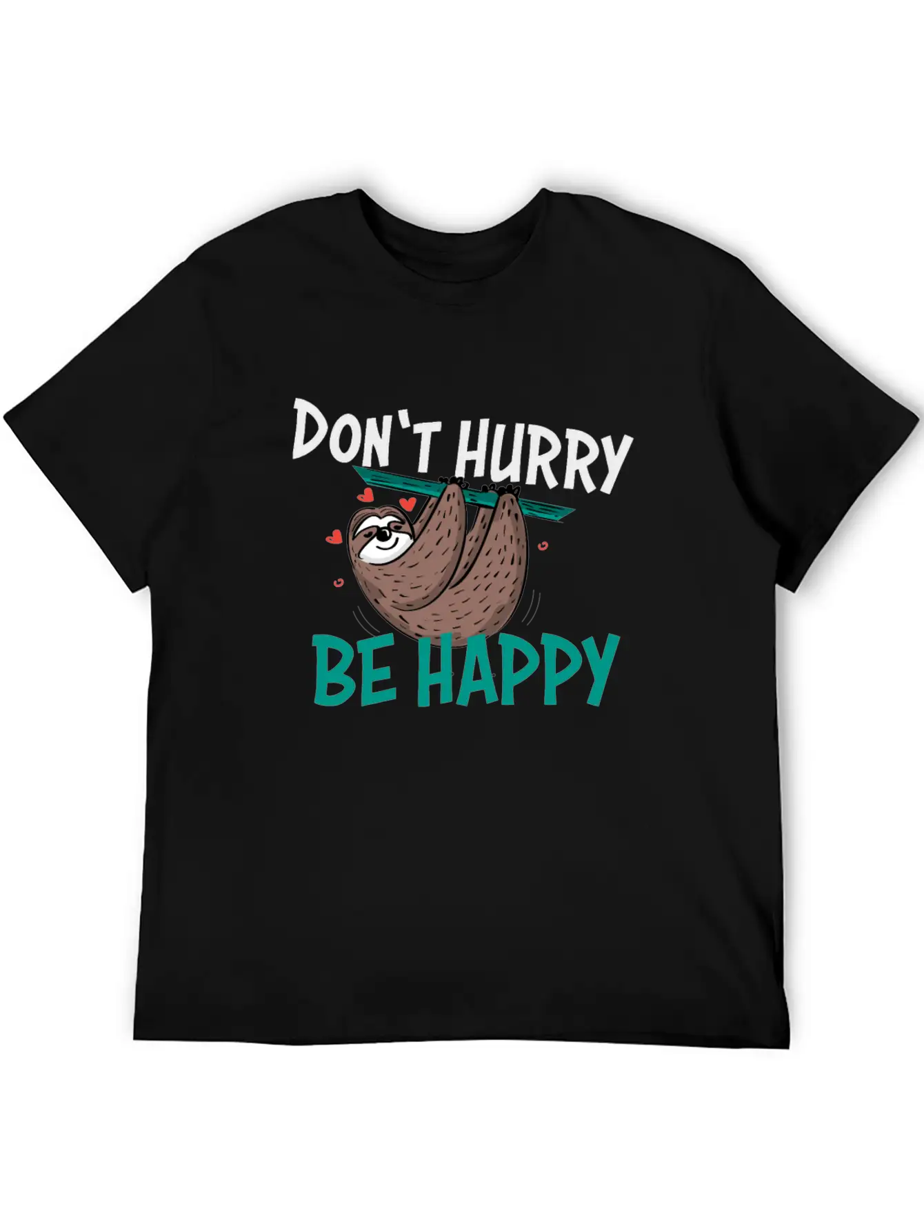 Lazy Sloth Unisex Casual T-Shirt – Clean Design For Daily Comfort