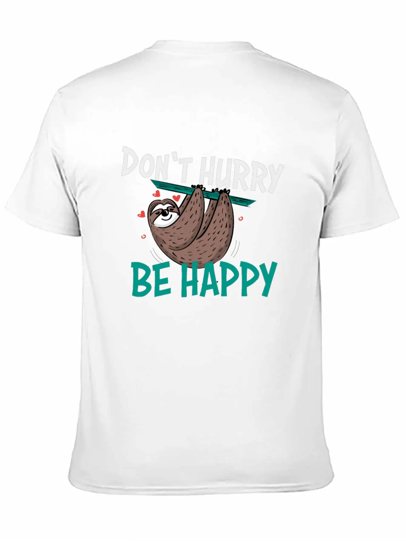 Lazy Sloth Unisex Casual T-Shirt – Clean Design For Daily Comfort