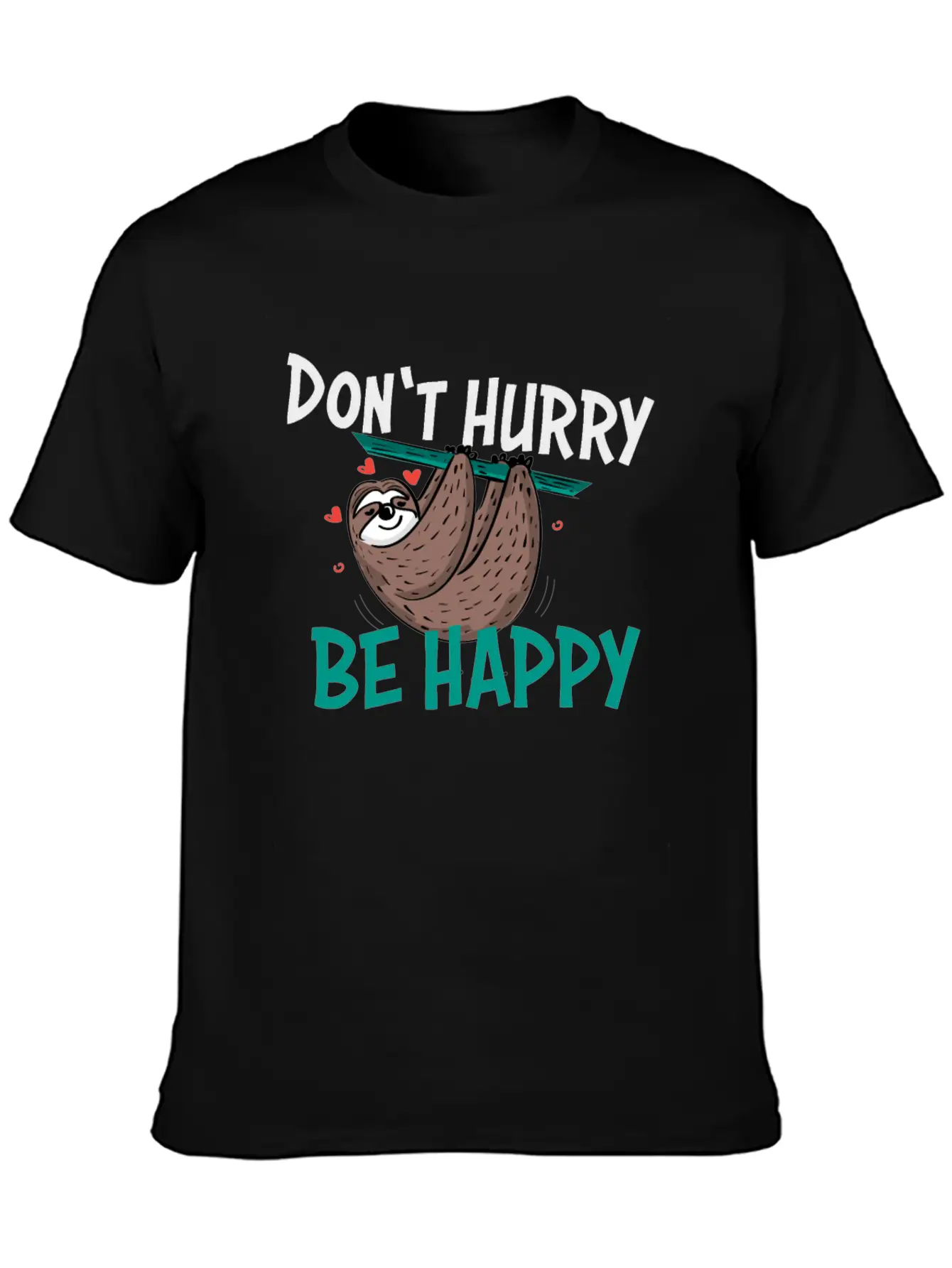 Lazy Sloth Unisex Casual T-Shirt – Clean Design For Daily Comfort