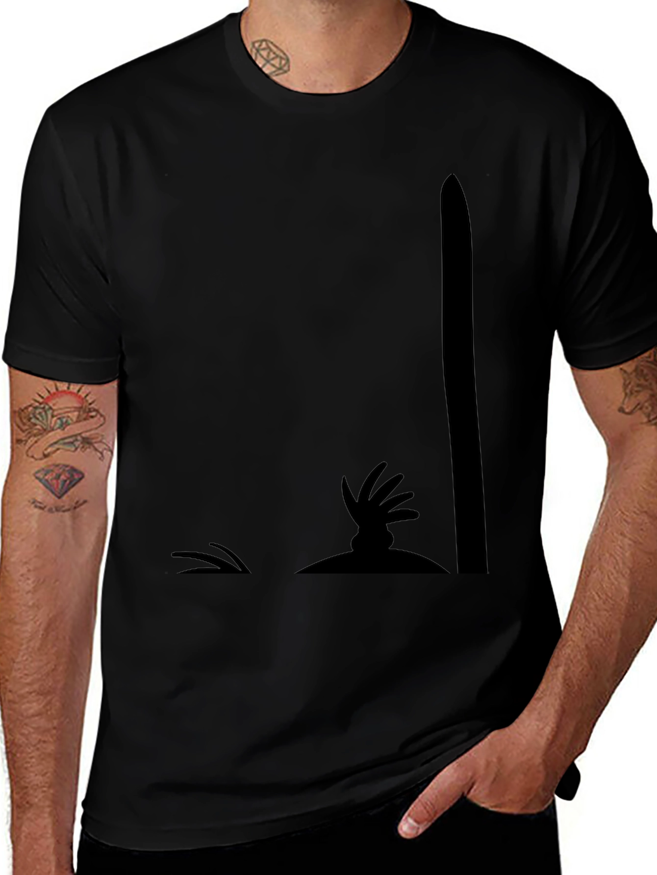 Silhouette T-Shirt - Soft Cotton Blend