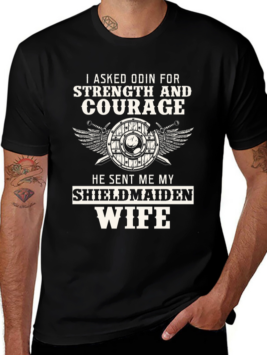 Viking Shieldmaiden Wife T-Shirt