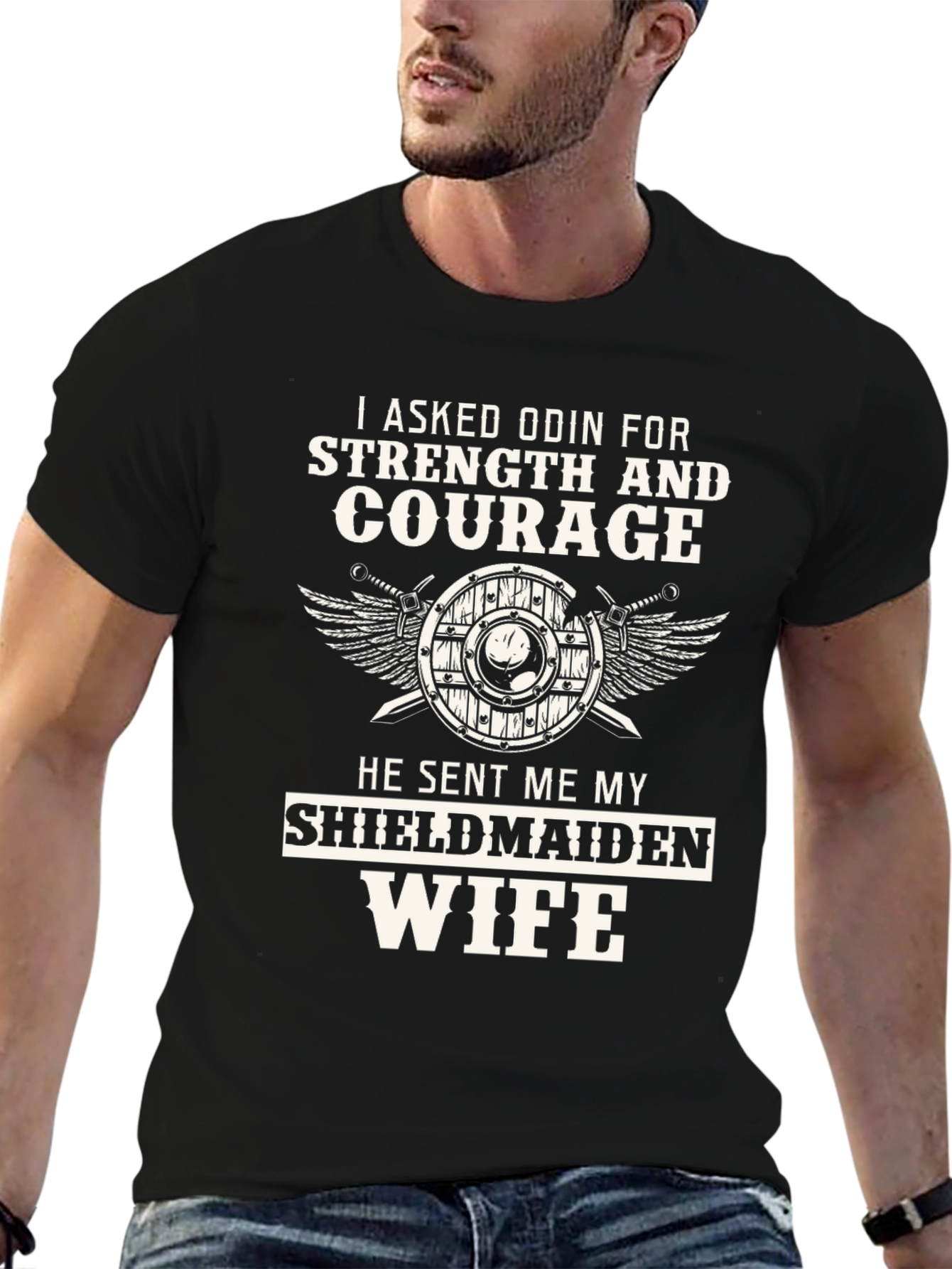 Viking Shieldmaiden Wife T-Shirt