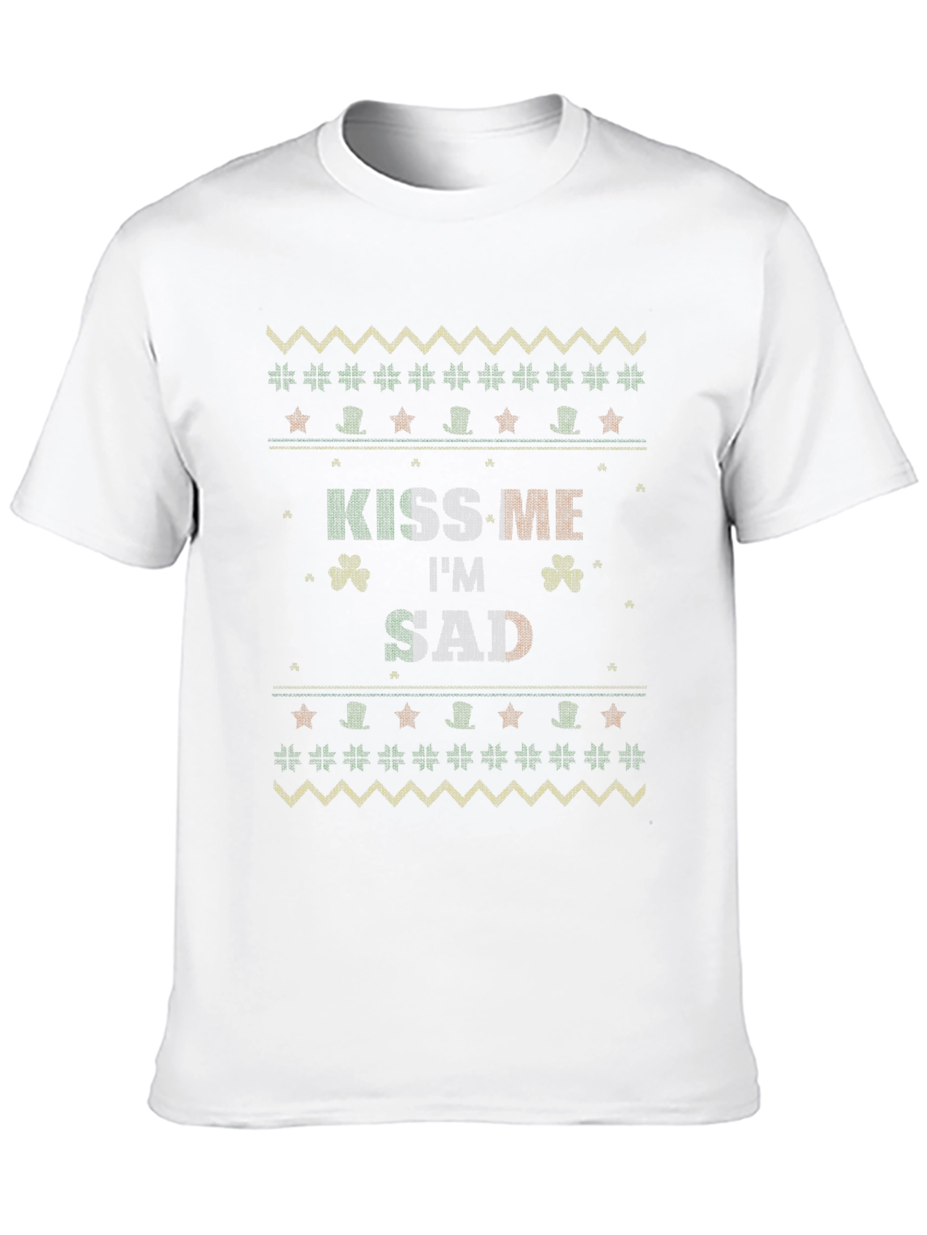 Kiss Me Im Sad St. Patricks Day T-Shirt