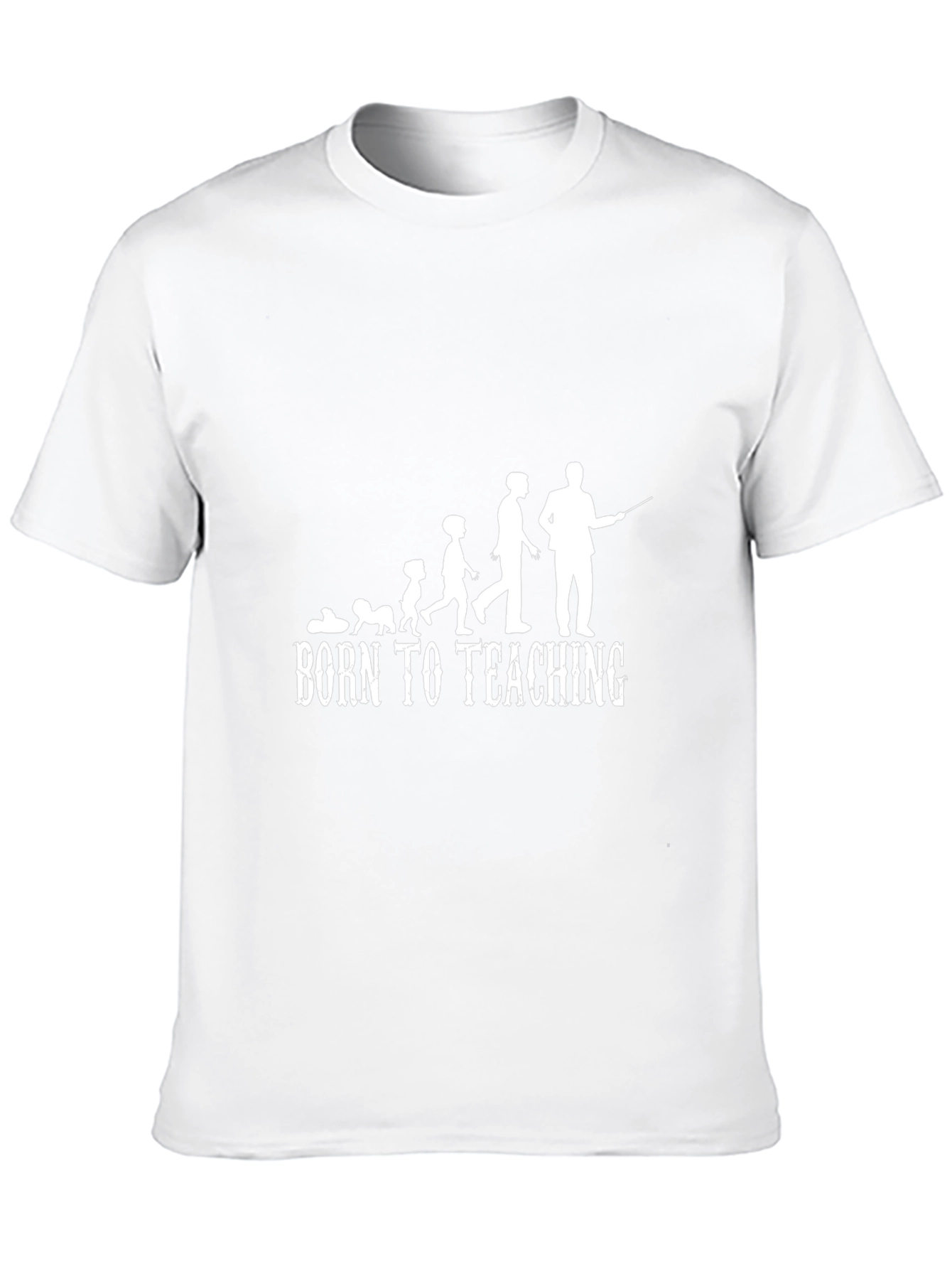 Born to Teach Black Graphic Tee
