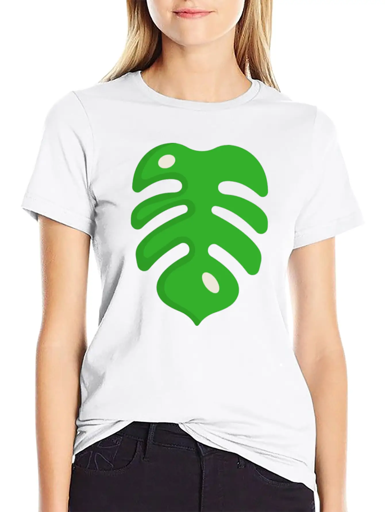 Leaf Illustration Unisex Casual T-Shirt – Clean Design For Daily Comfort
