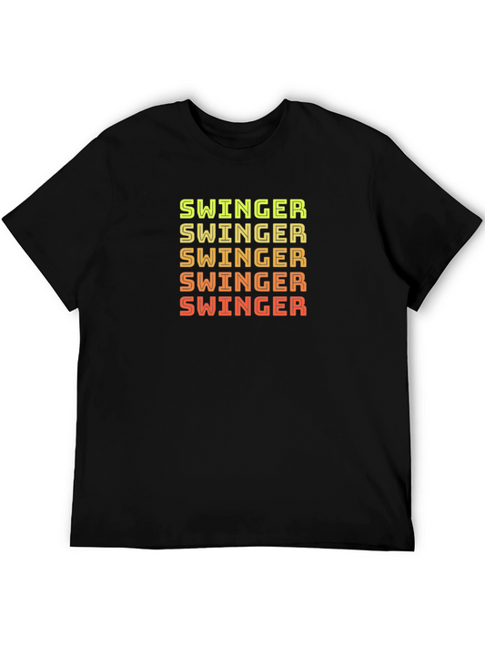 Swinger Graphic Print Crew Neck T-Shirt