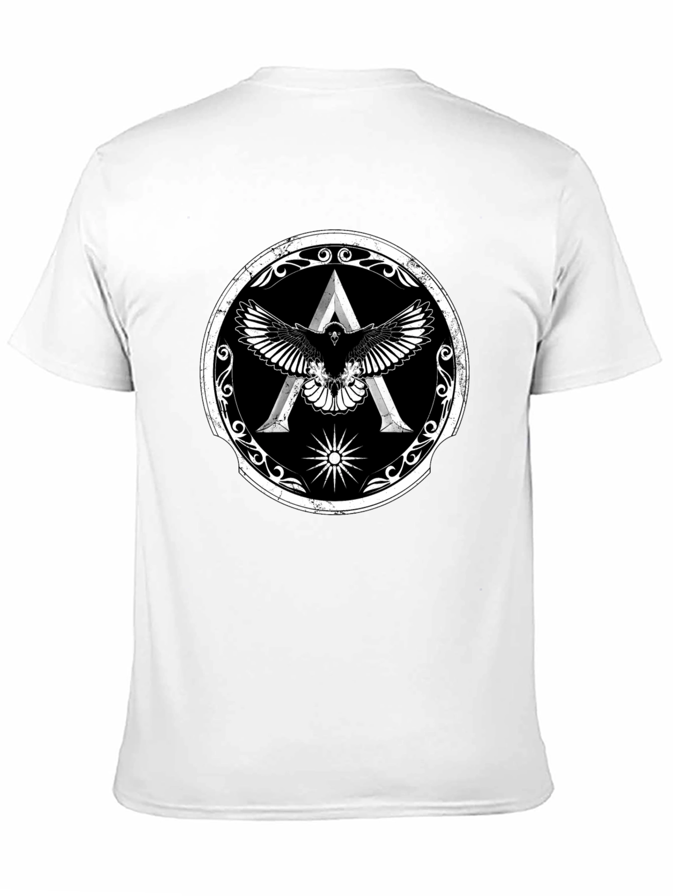 Assassins Creed Odyssey Eagle Crest Black T-Shirt