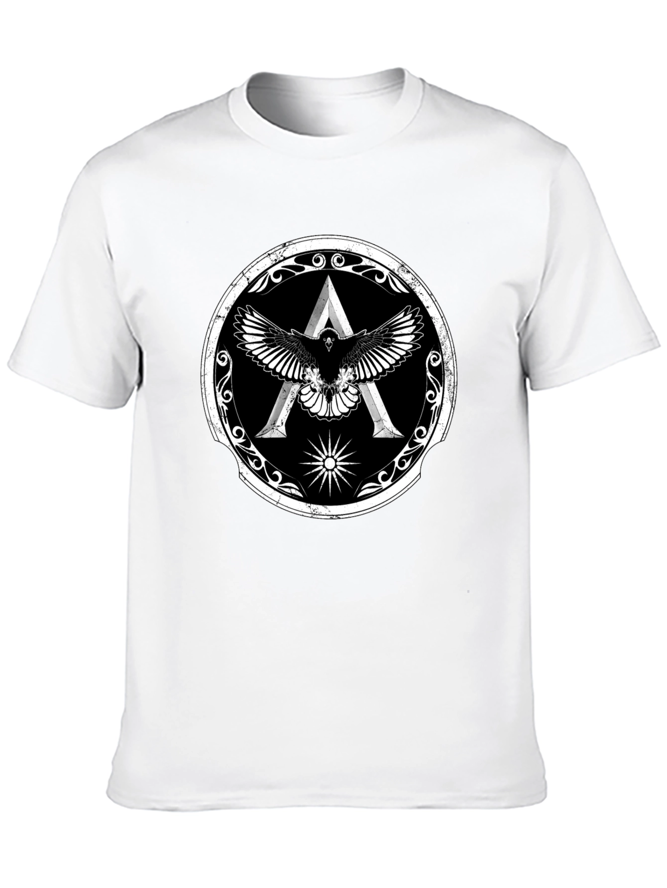 Assassins Creed Odyssey Eagle Crest Black T-Shirt
