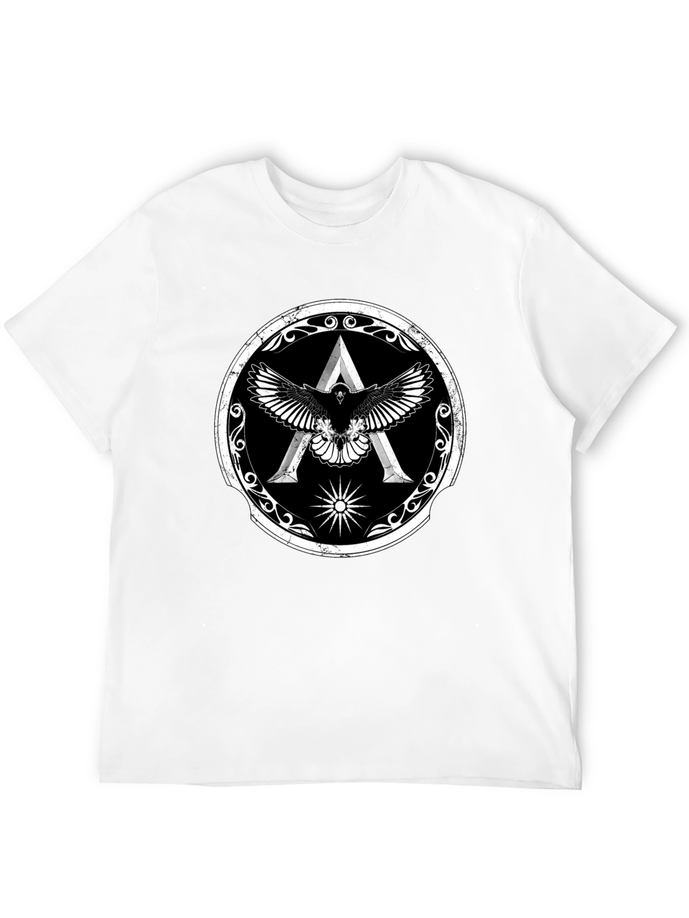 Assassins Creed Odyssey Eagle Crest Black T-Shirt