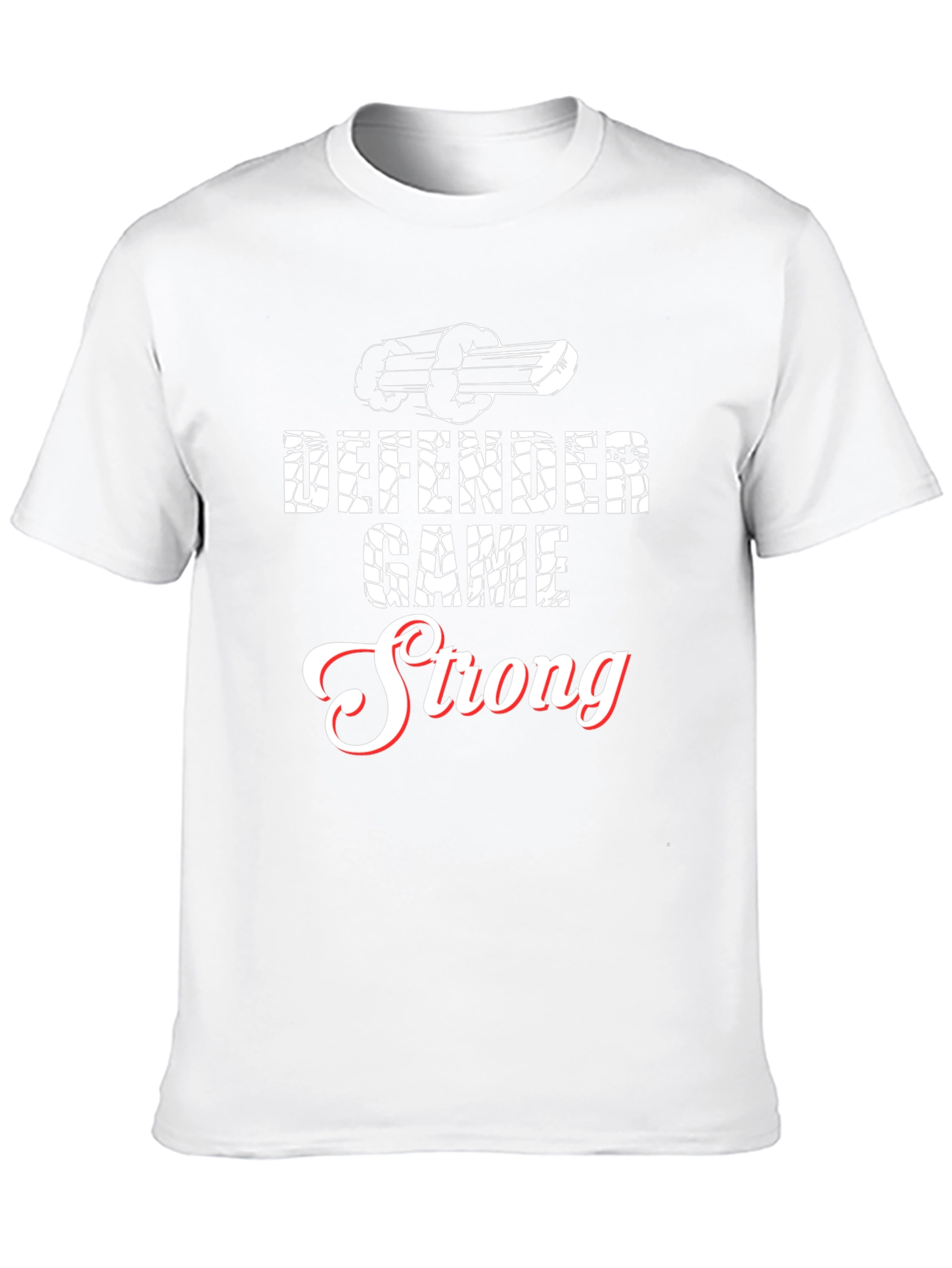 Defender Game Strong Black T-Shirt