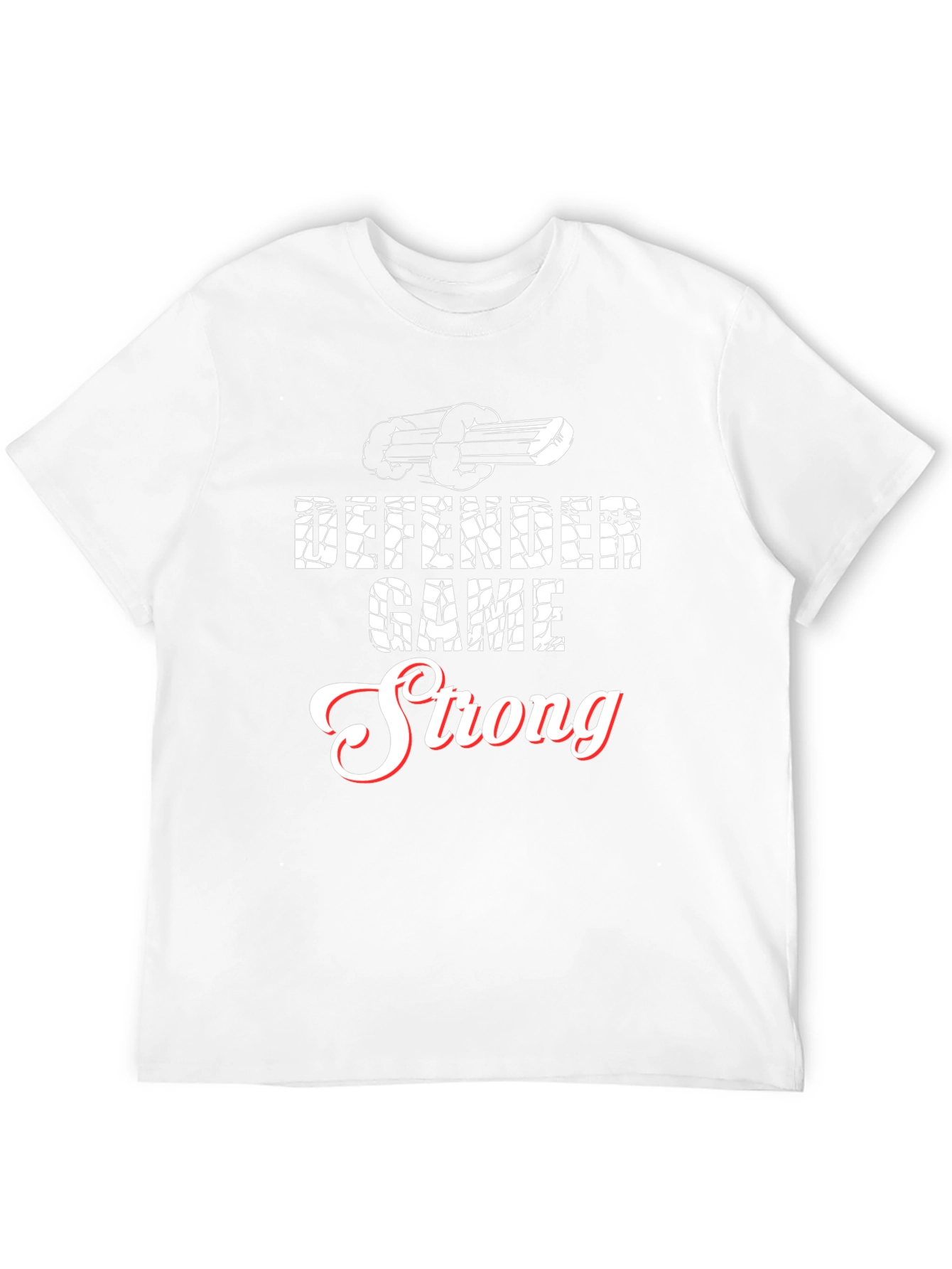 Defender Game Strong Black T-Shirt