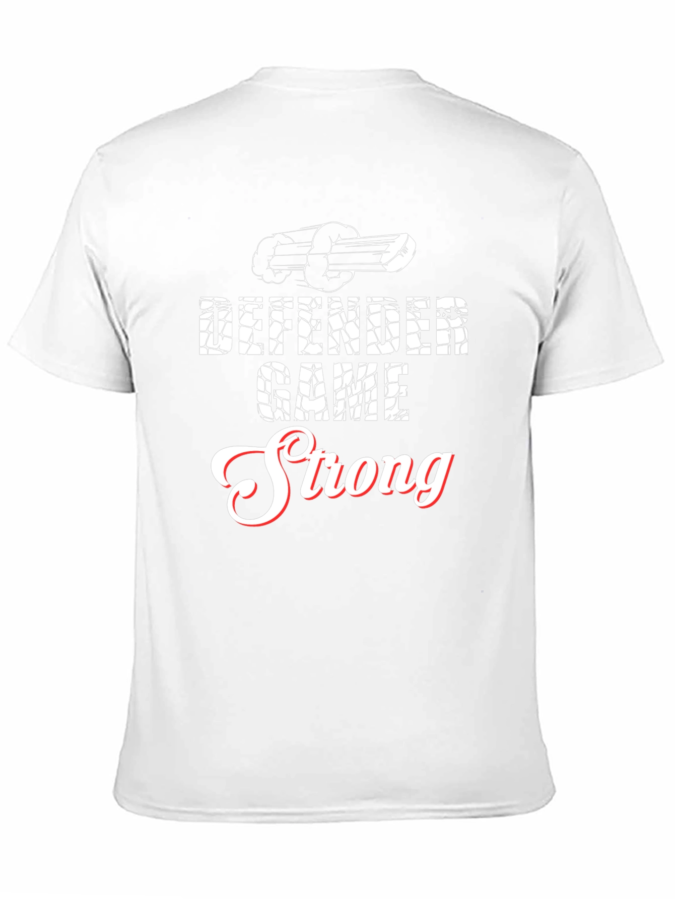 Defender Game Strong Black T-Shirt