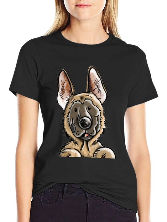 German Shepherd Dog Graphic T-Shirt