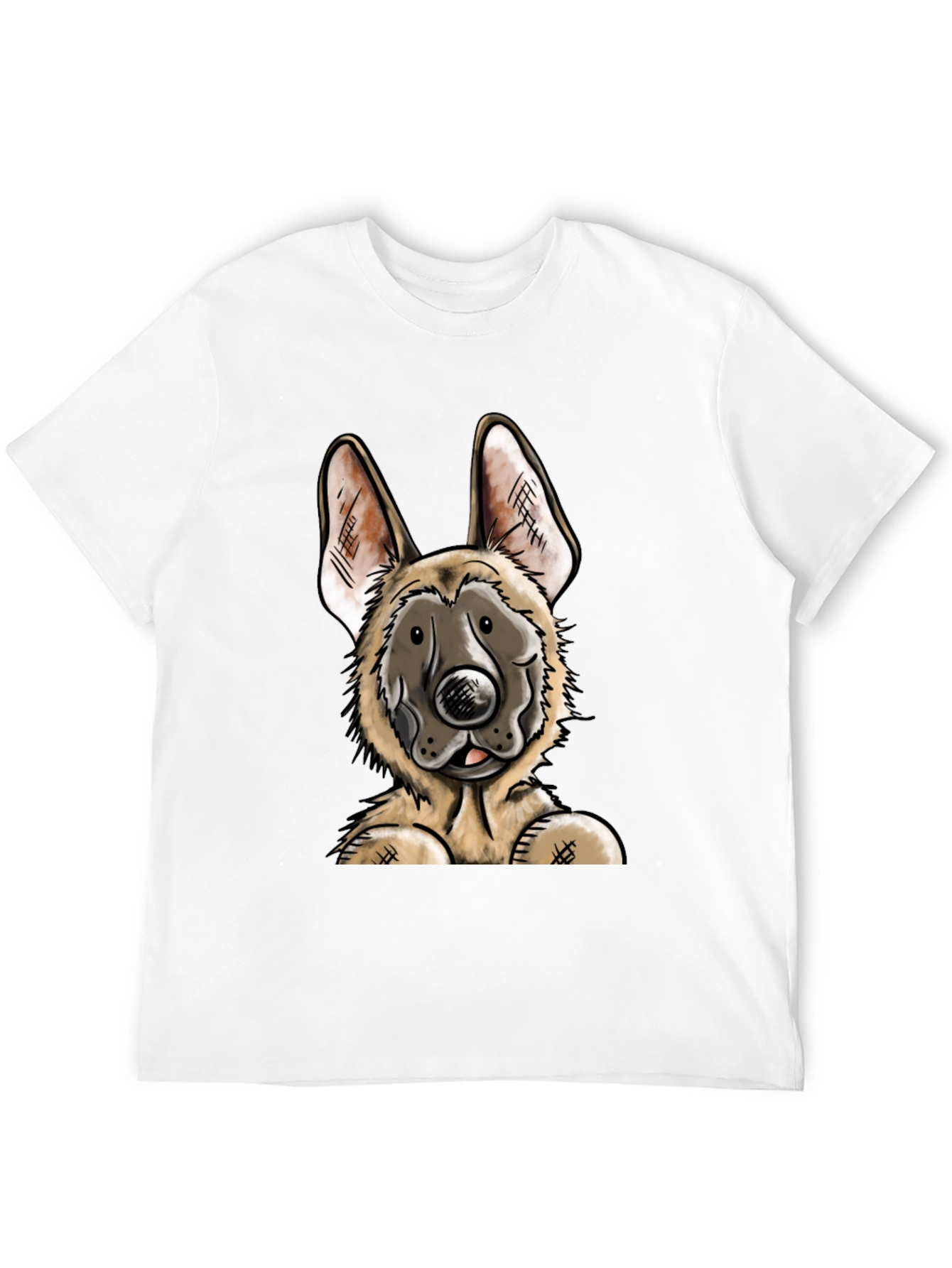 German Shepherd Dog Graphic T-Shirt
