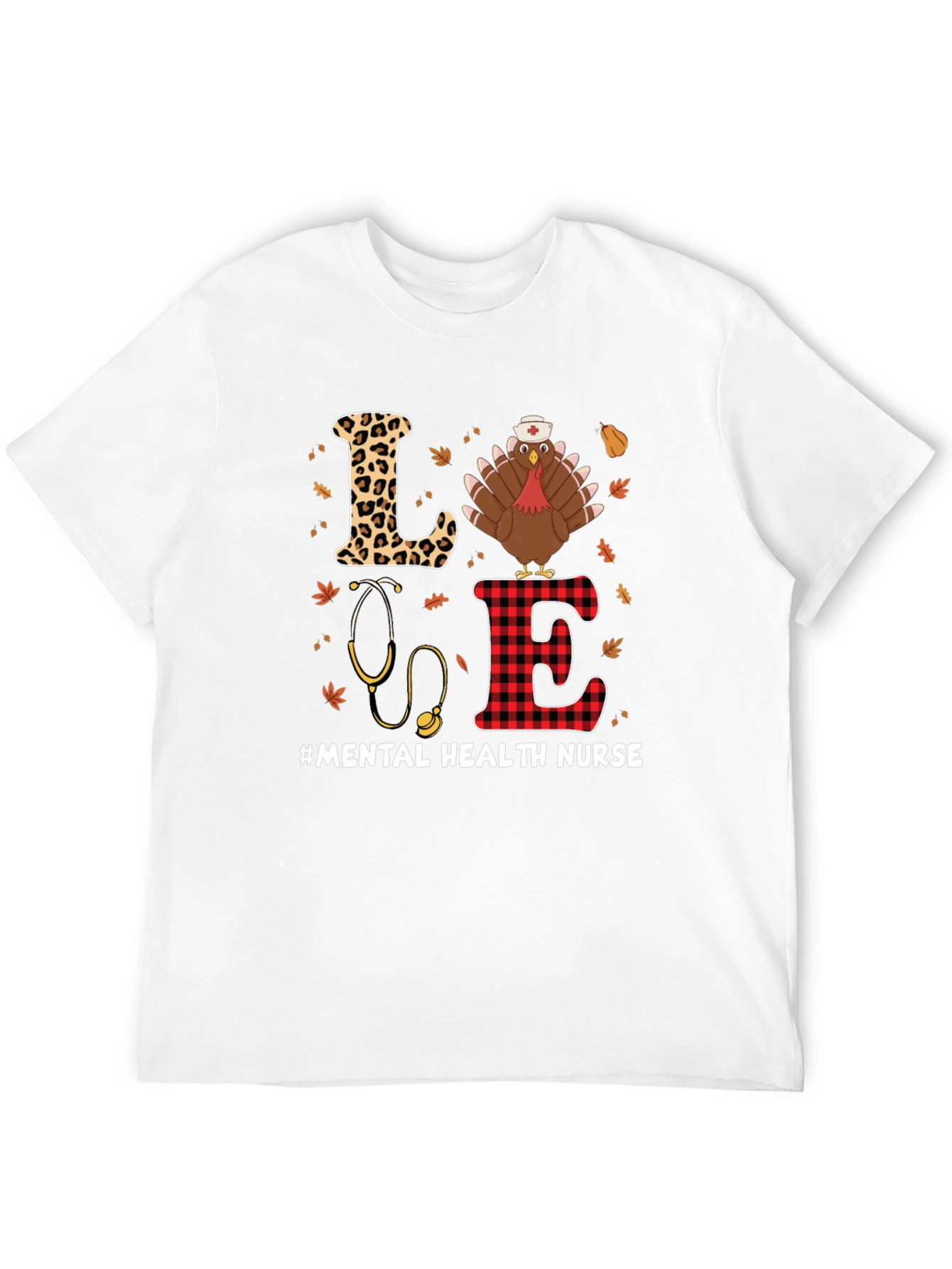 Mental Health Nurse Thanksgiving T-Shirt