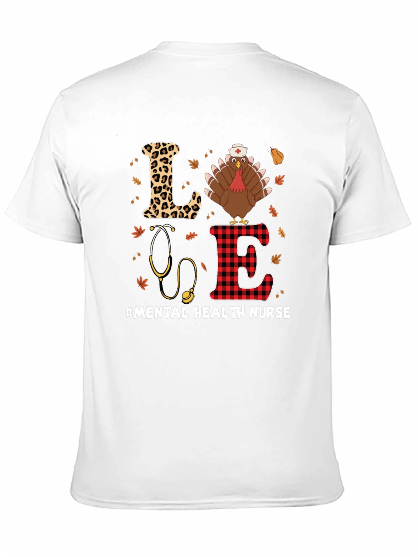 Mental Health Nurse Thanksgiving T-Shirt