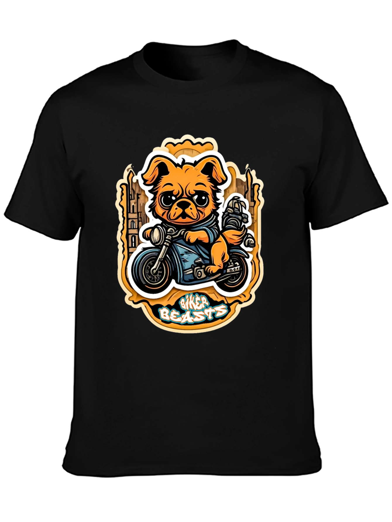 Biker Beasts Dog T-Shirt