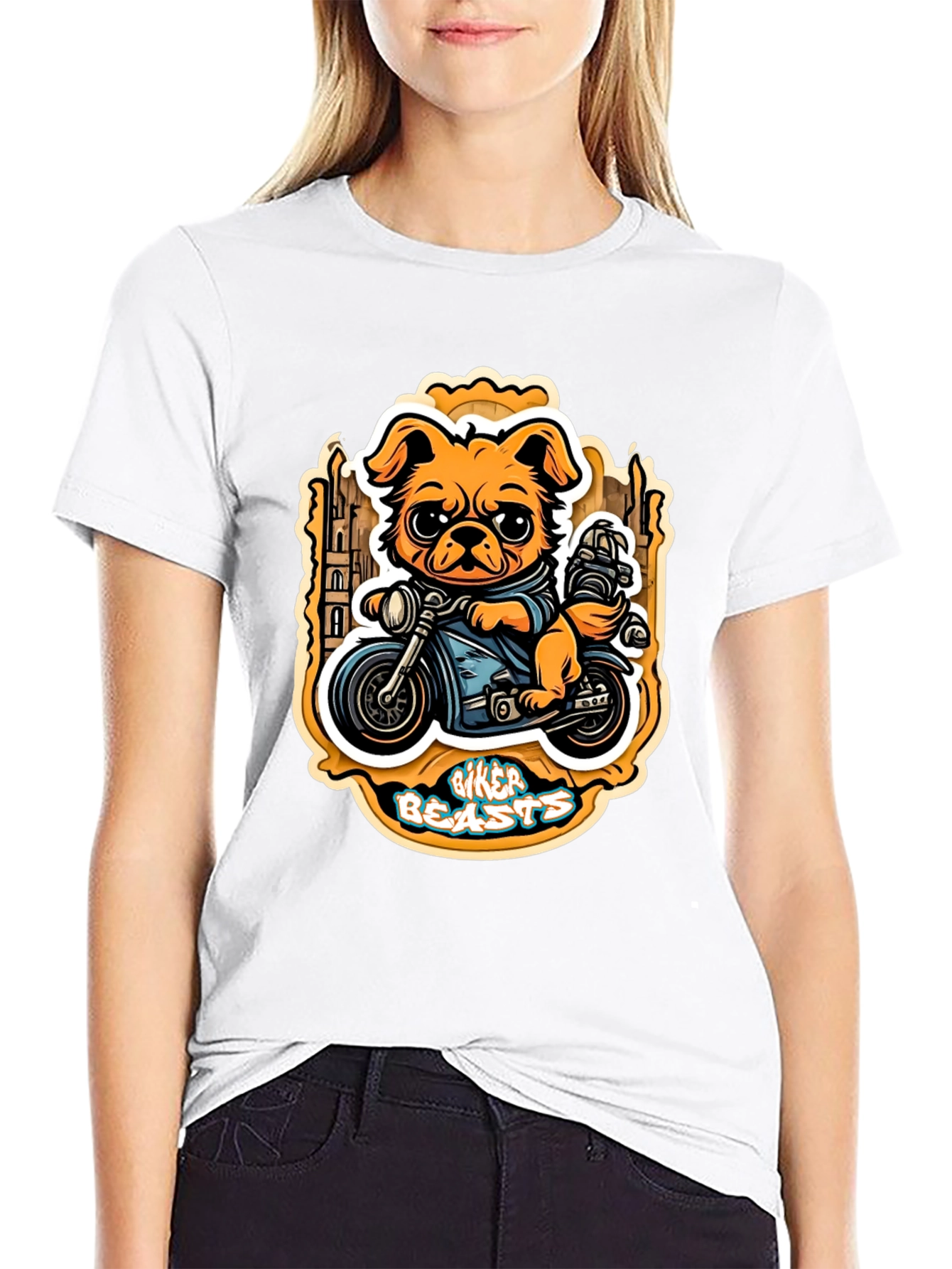 Biker Beasts Dog T-Shirt