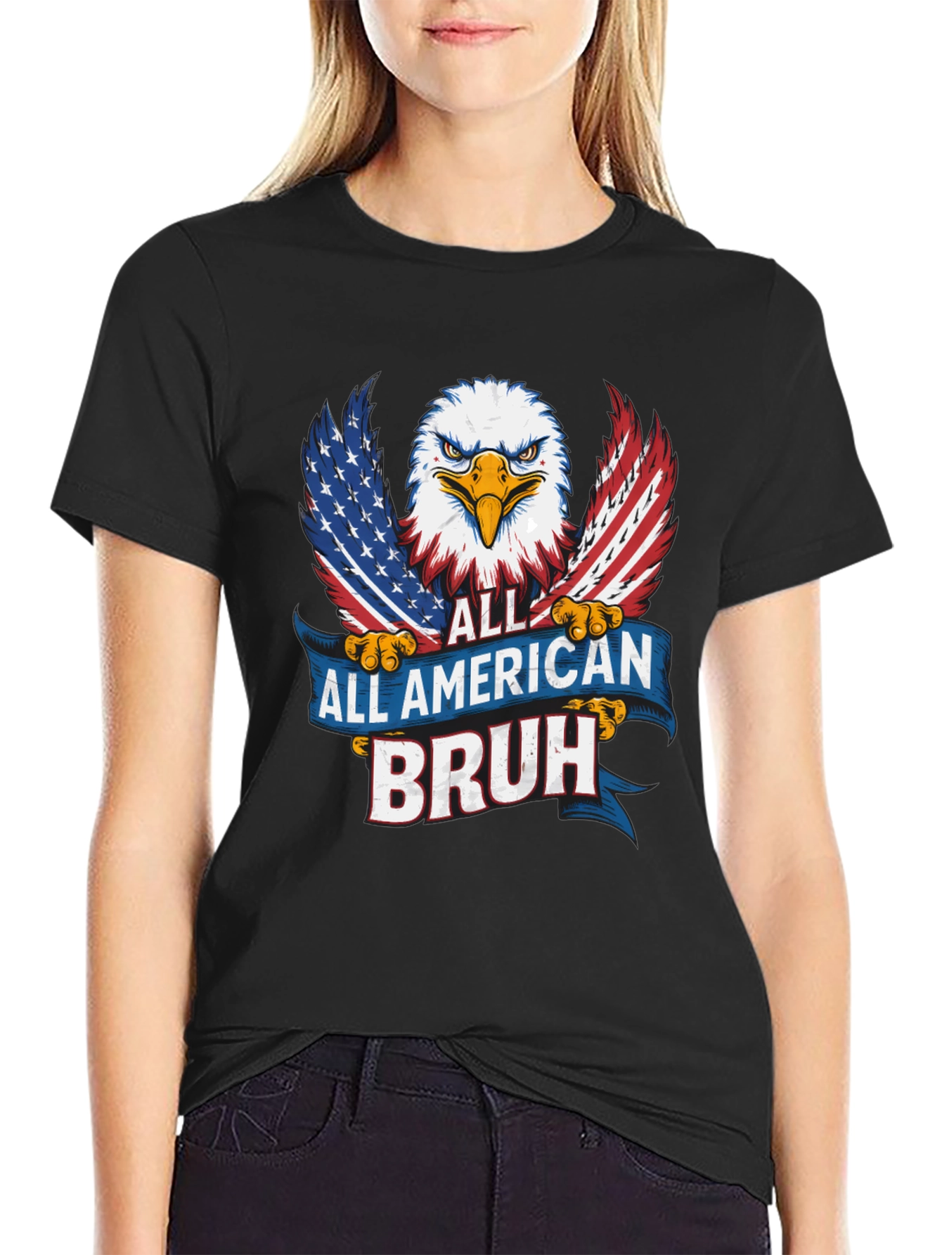 All American Bruh Graphic Tee