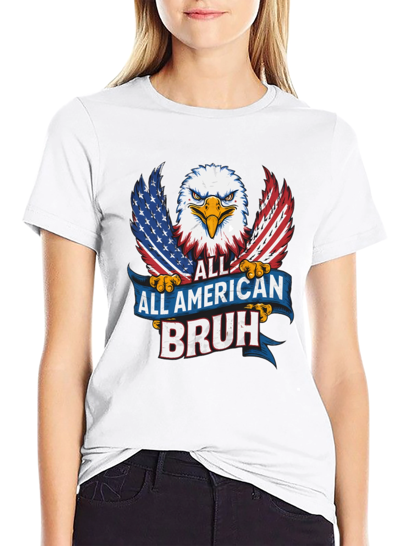 All American Bruh Graphic Tee