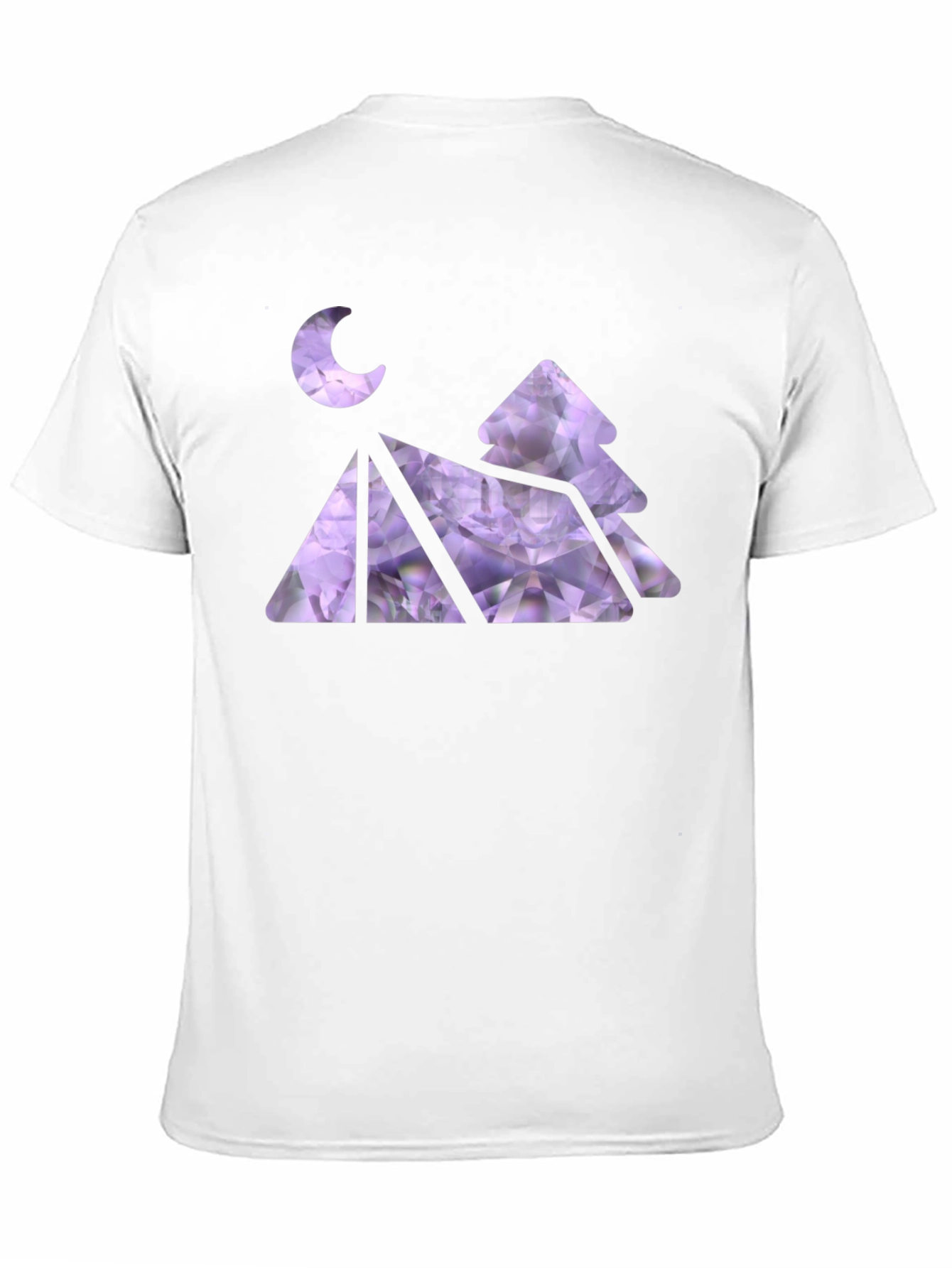 Camping Tent Moon Tree T-Shirt