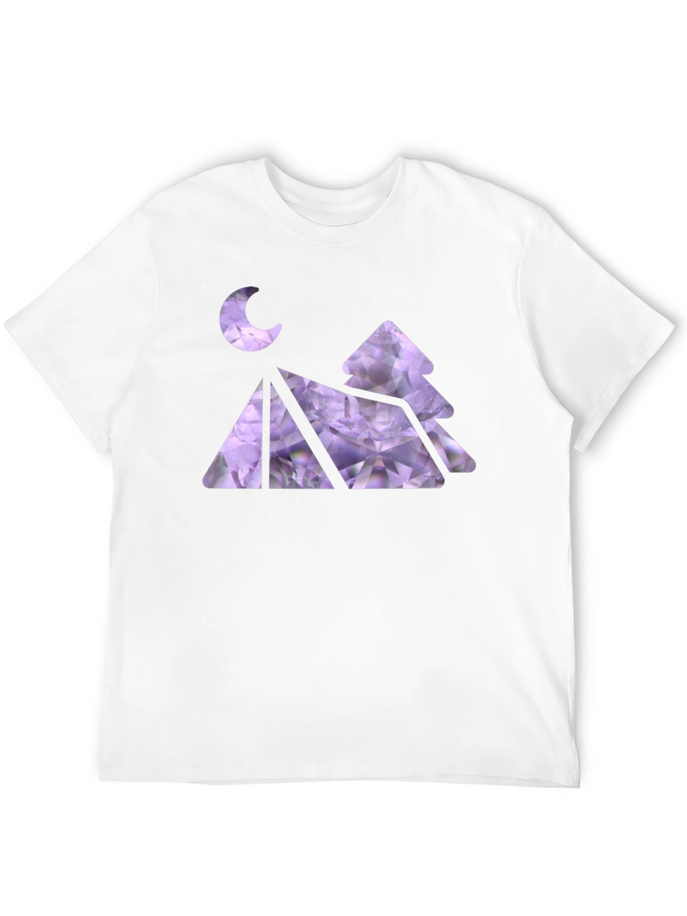 Camping Tent Moon Tree T-Shirt