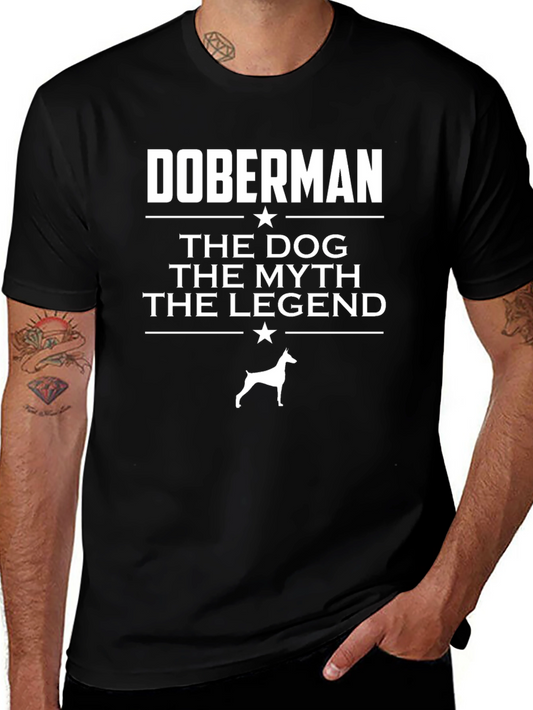 Doberman Dog Myth Legend Graphic T-Shirt