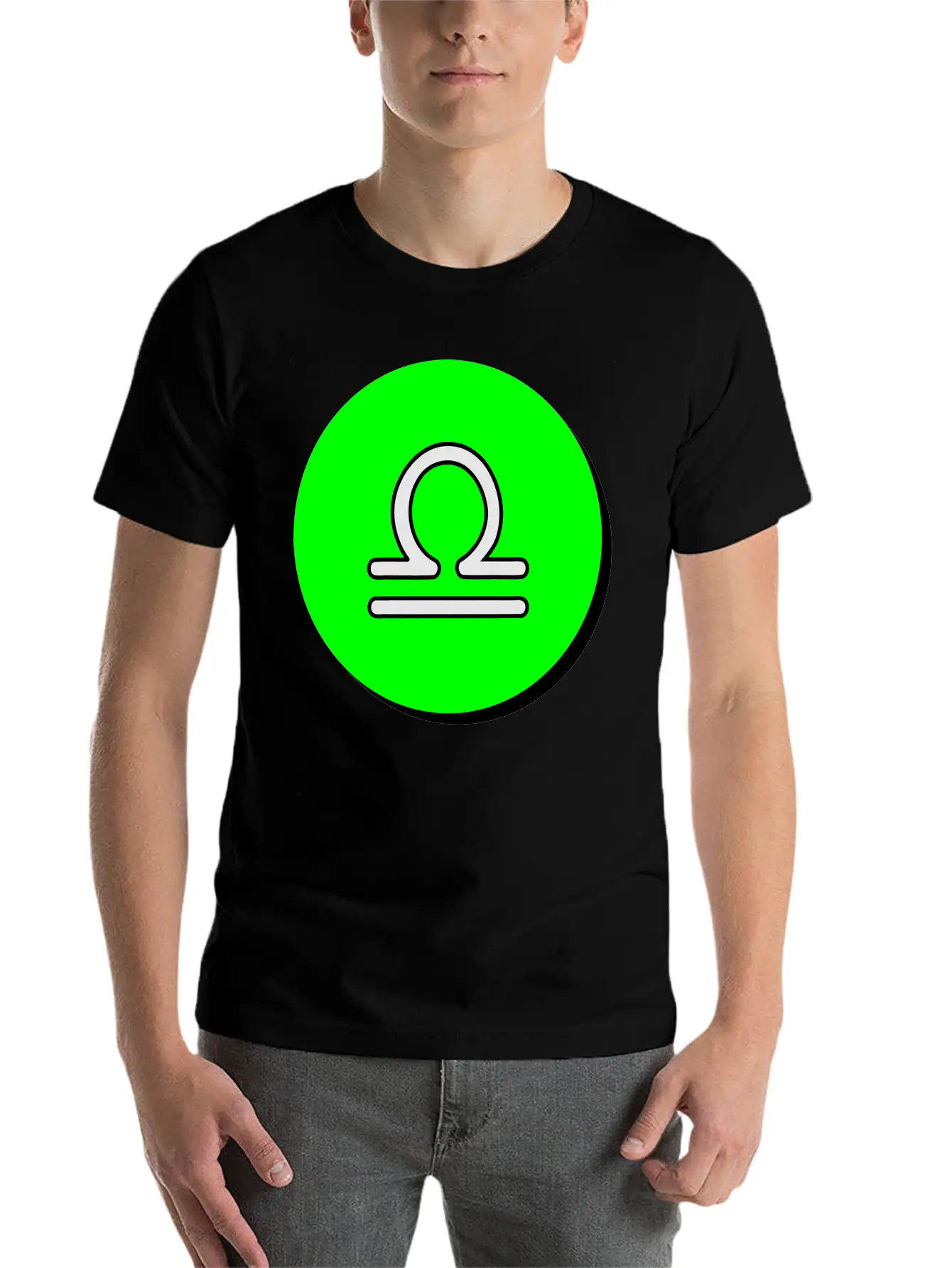 Libra Symbol 3 Unisex Casual T-Shirt – Clean Design For Daily Comfort