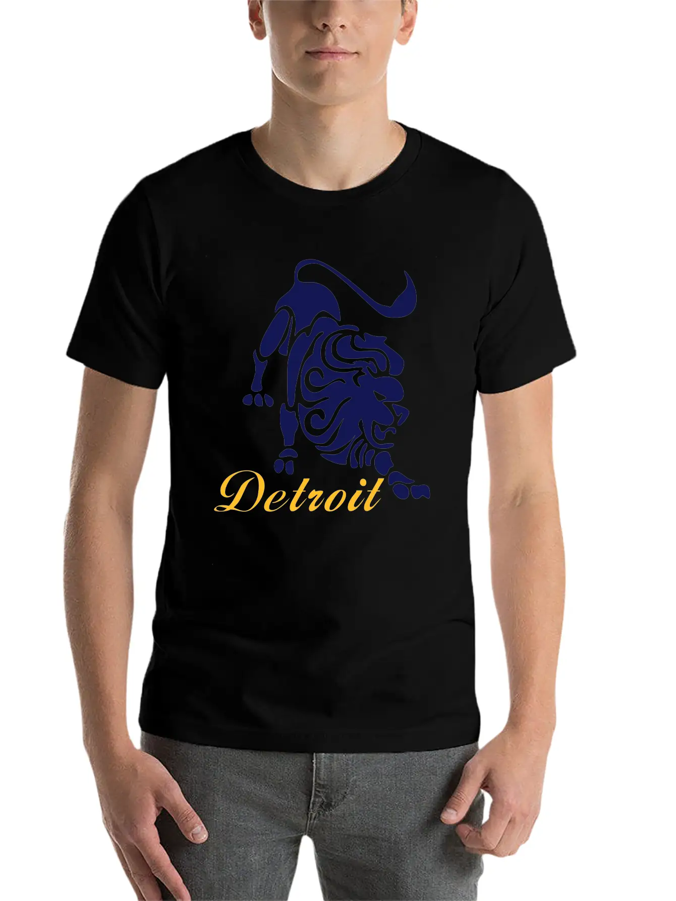 Lions Vintage Football Unisex Casual T-Shirt – Clean Design For Daily Comfort