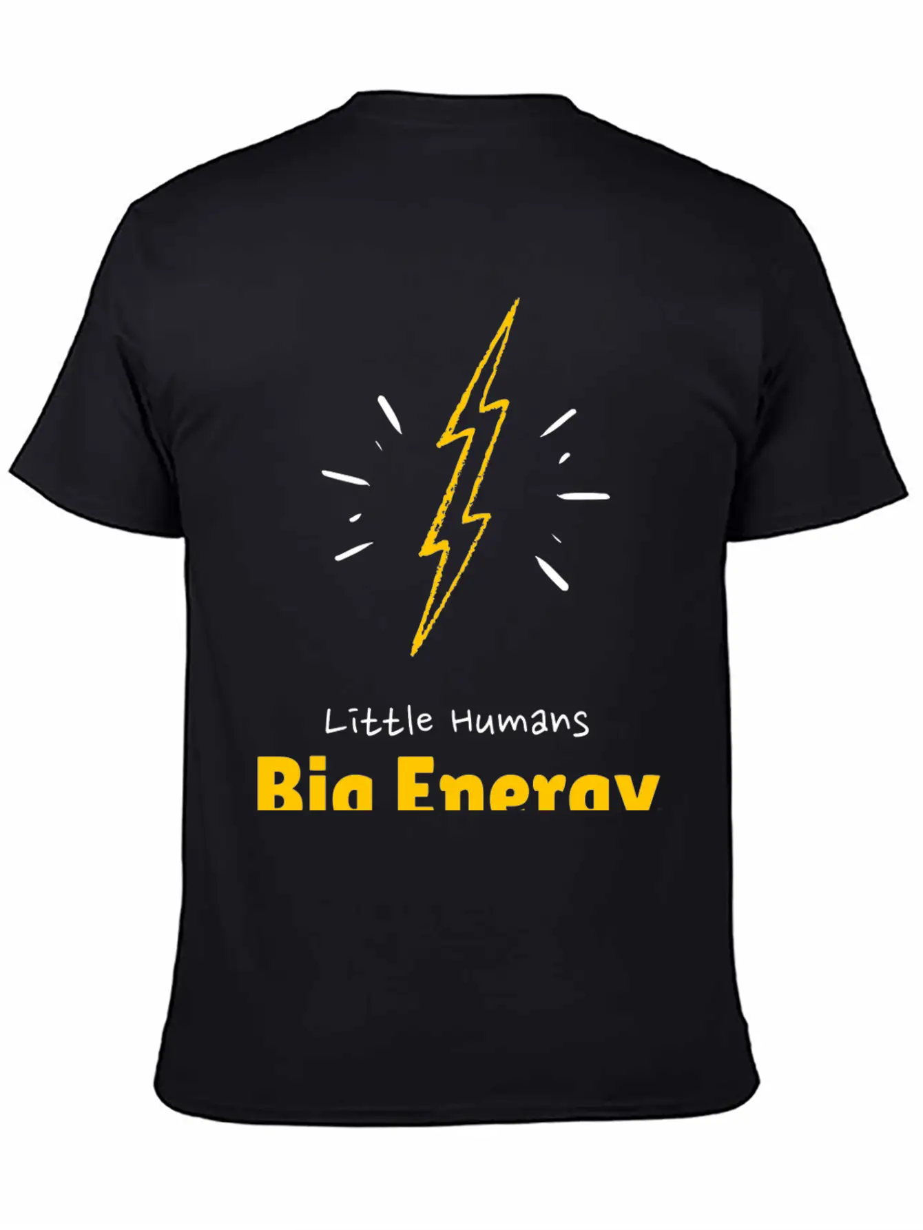 Little Humans |Big Energy Unisex Casual T-Shirt – Clean Design For Daily Comfort