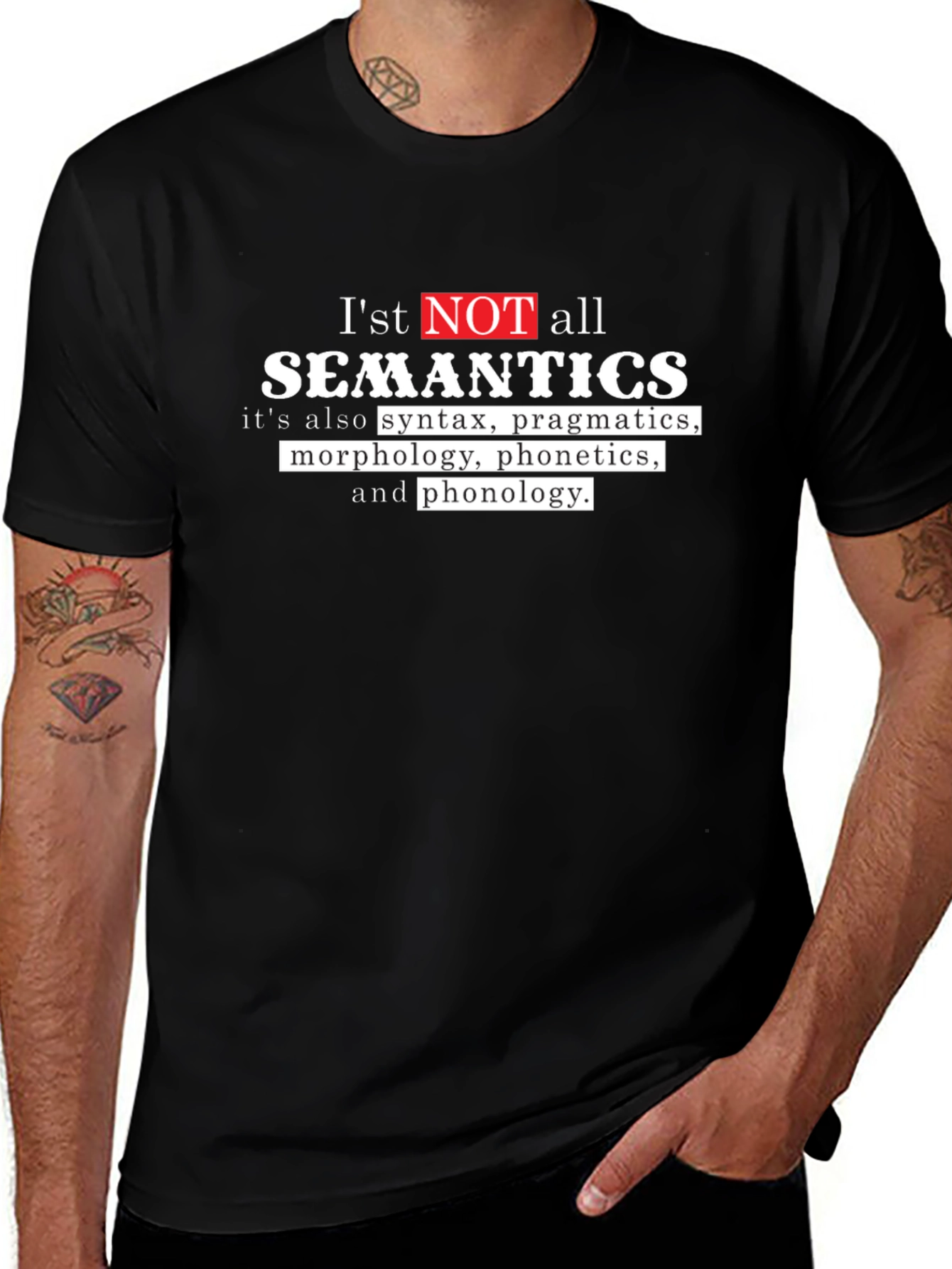 Semantics T-Shirt - Linguistics Geek Tee