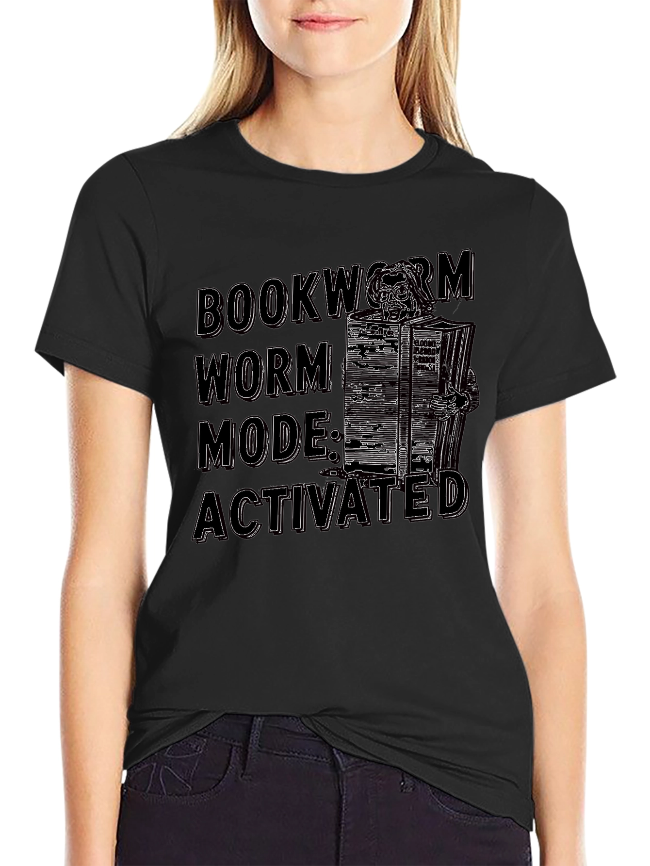 Bookworm Mode Activated Graphic Tee