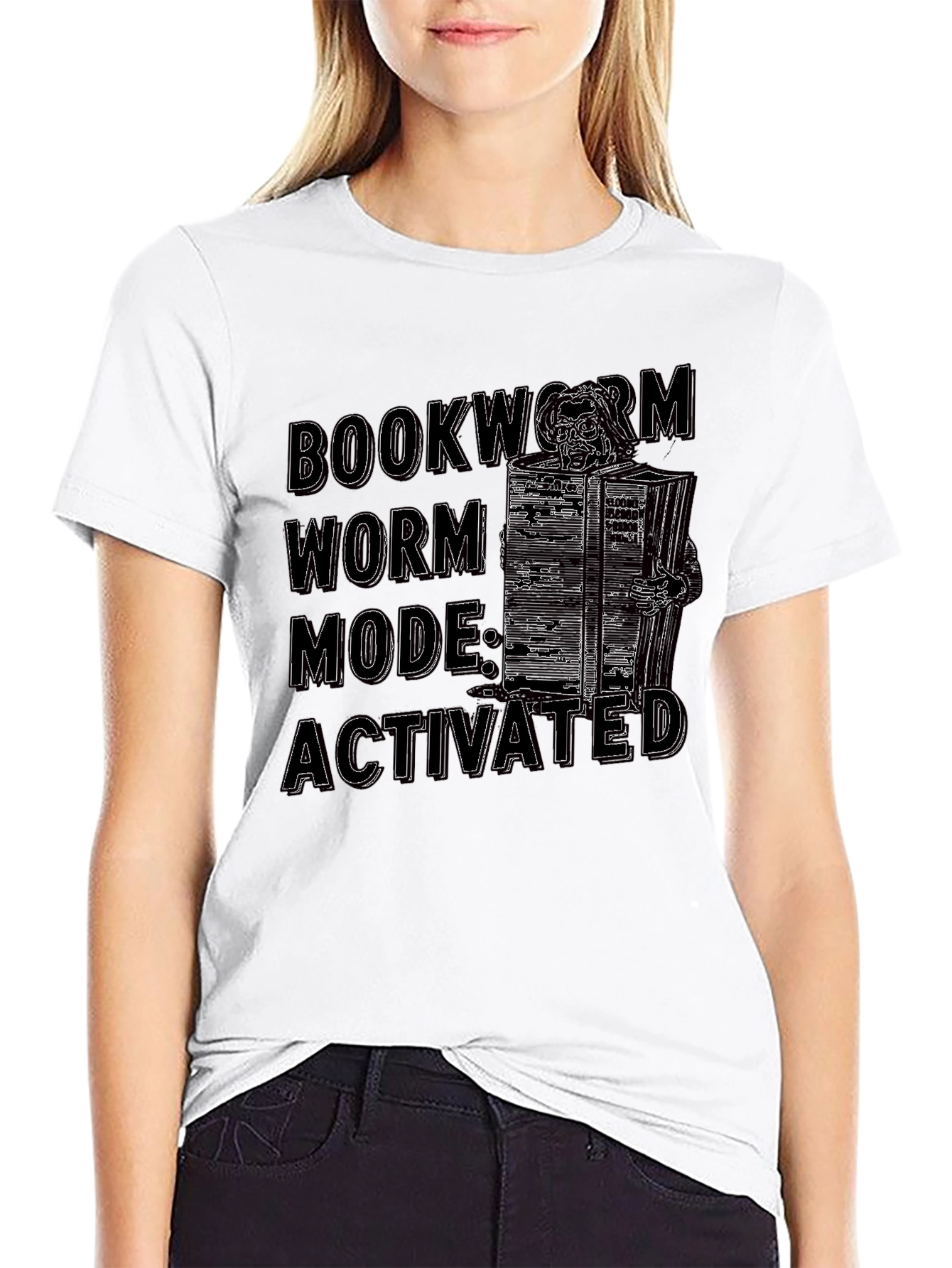 Bookworm Mode Activated Graphic Tee