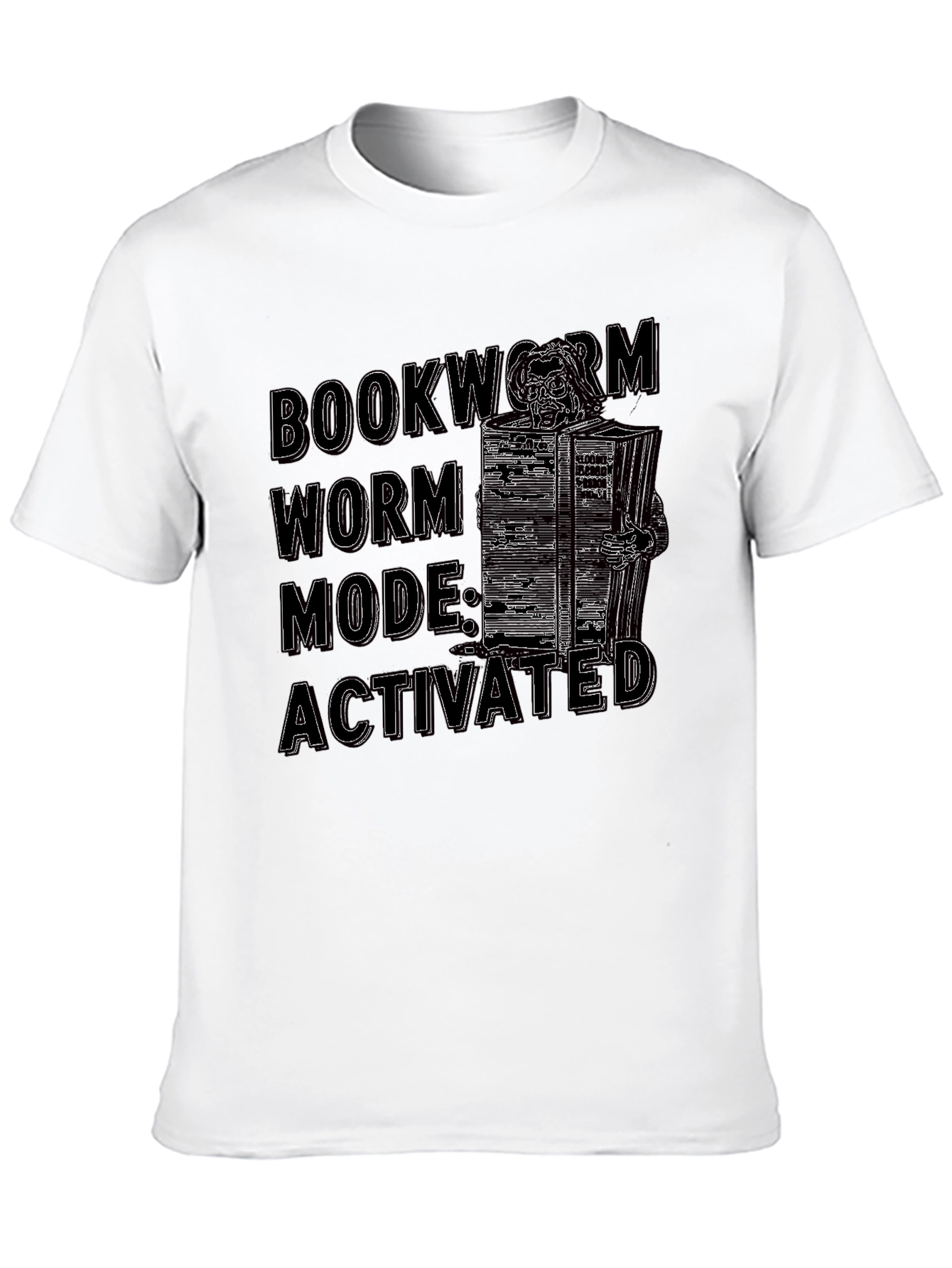 Bookworm Mode Activated Graphic Tee