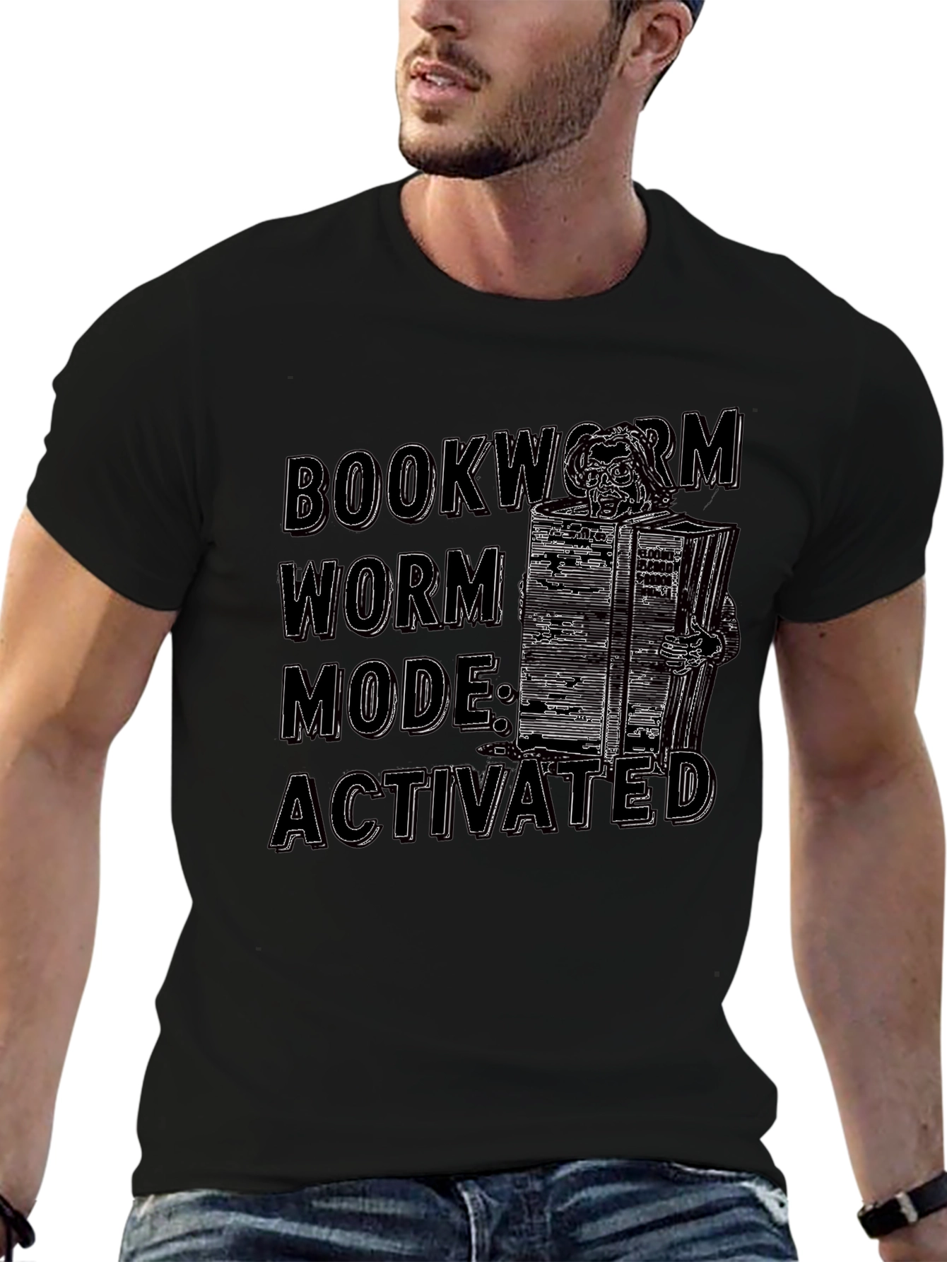 Bookworm Mode Activated Graphic Tee