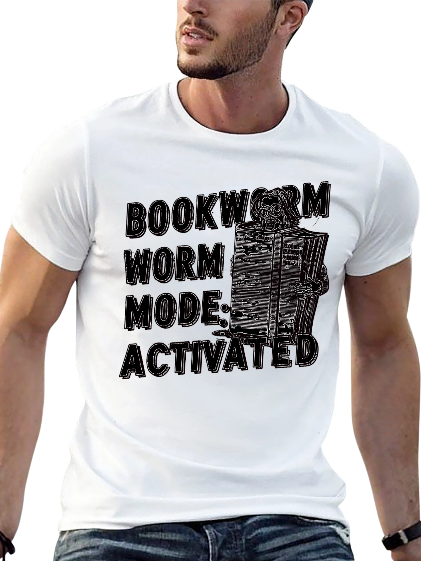Bookworm Mode Activated Graphic Tee