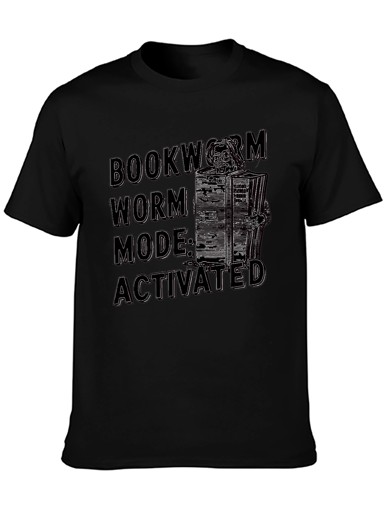 Bookworm Mode Activated Graphic Tee
