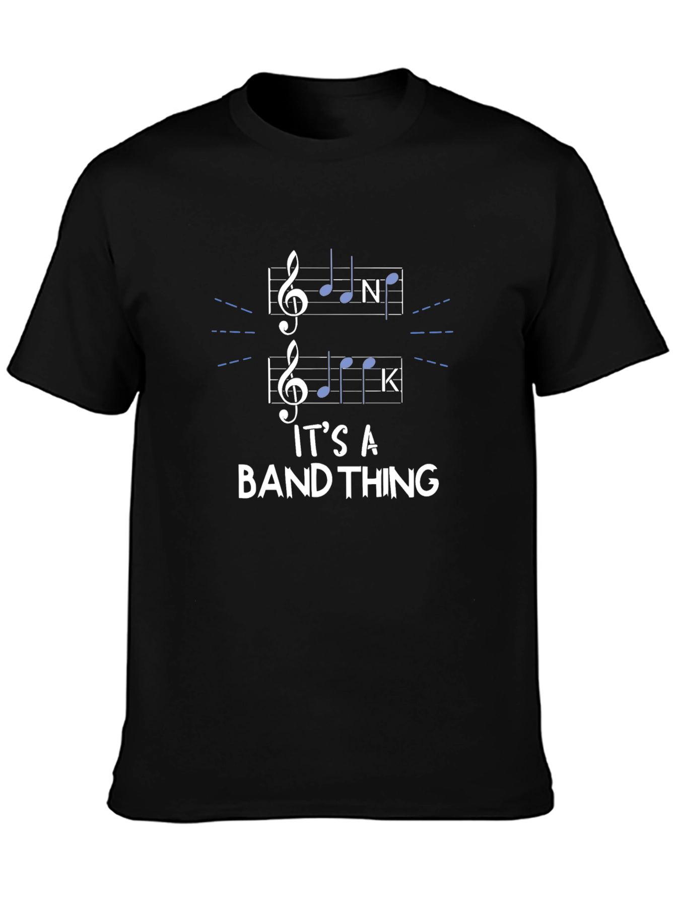 Its a Band Thing Music Notes Graphic Tee