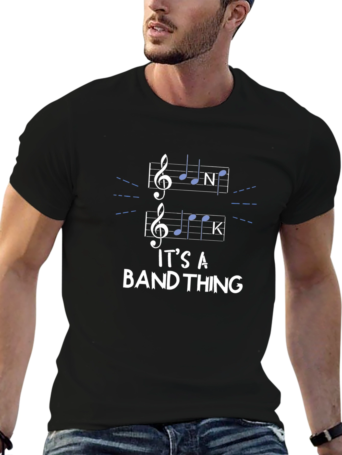 Its a Band Thing Music Notes Graphic Tee