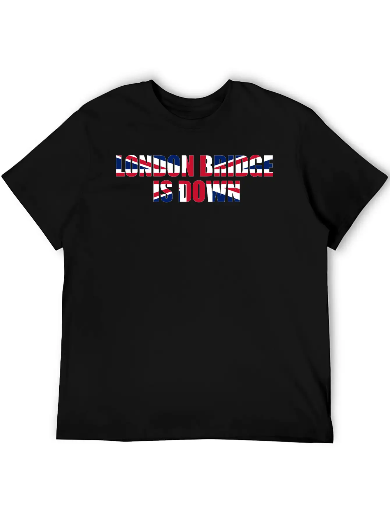 London Bridge Is Downrip Queen Unisex Casual T-Shirt – Clean Design For Daily Comfort
