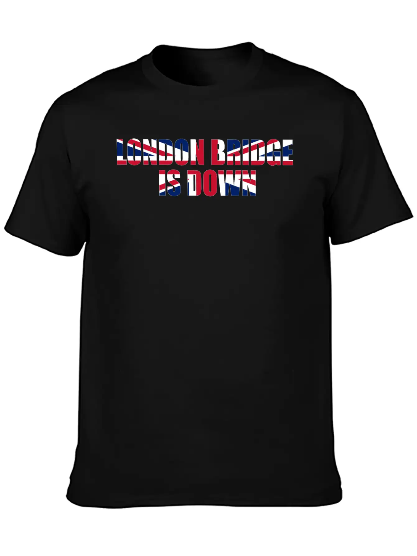 London Bridge Is Downrip Queen Unisex Casual T-Shirt – Clean Design For Daily Comfort