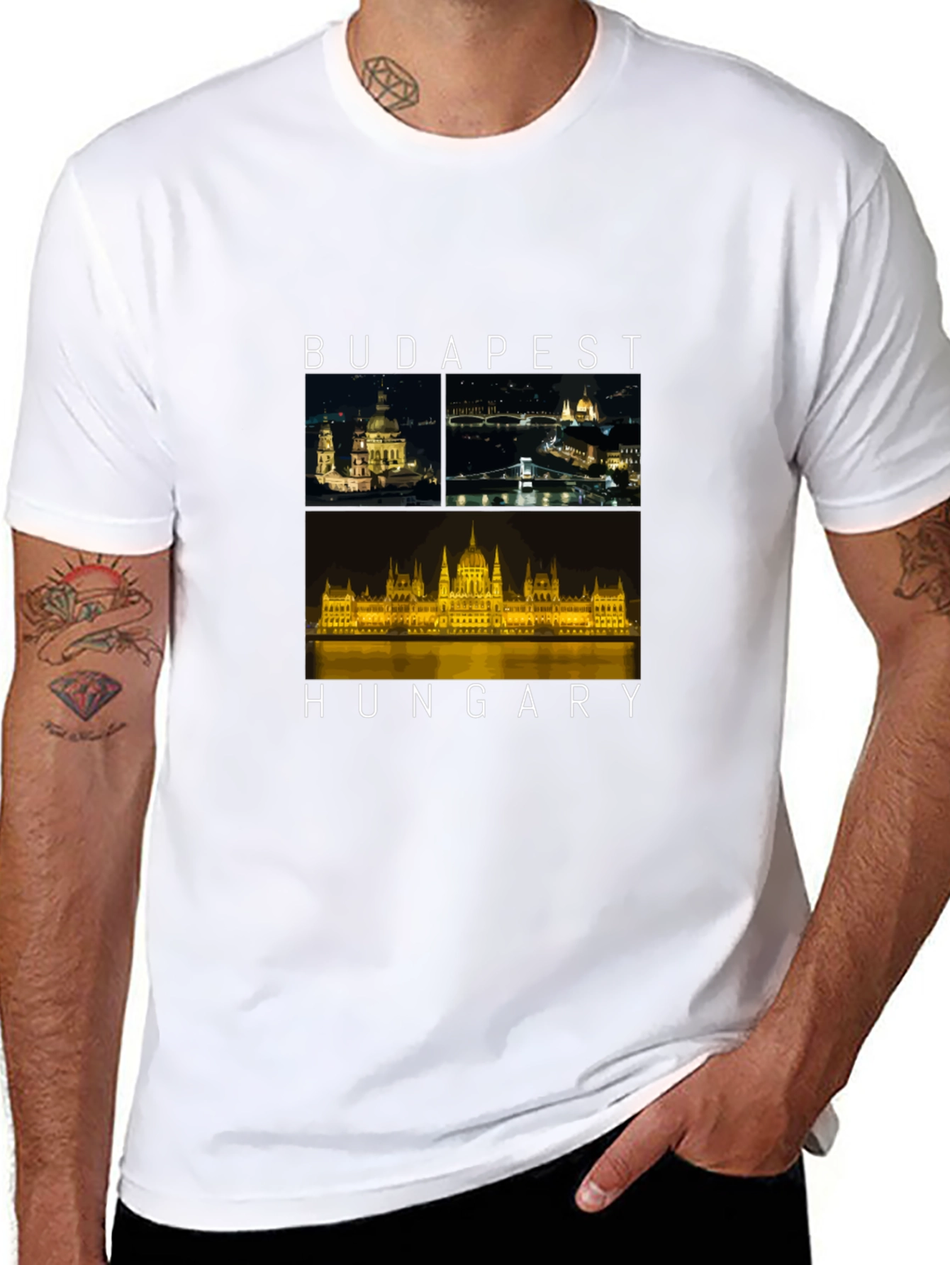 Budapest Hungary Landmark T-Shirt