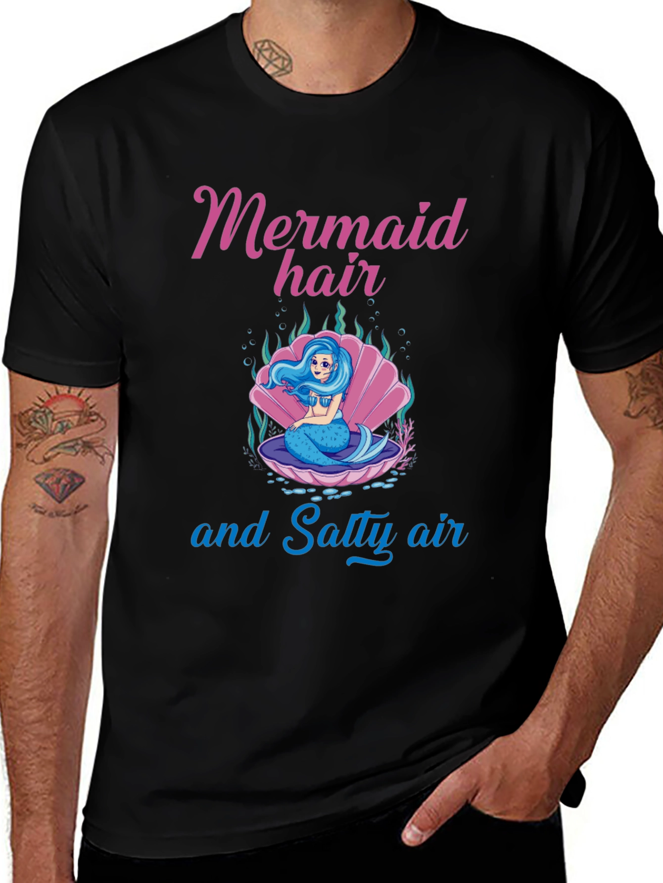 Mermaid Hair Salty Air Graphic Tee