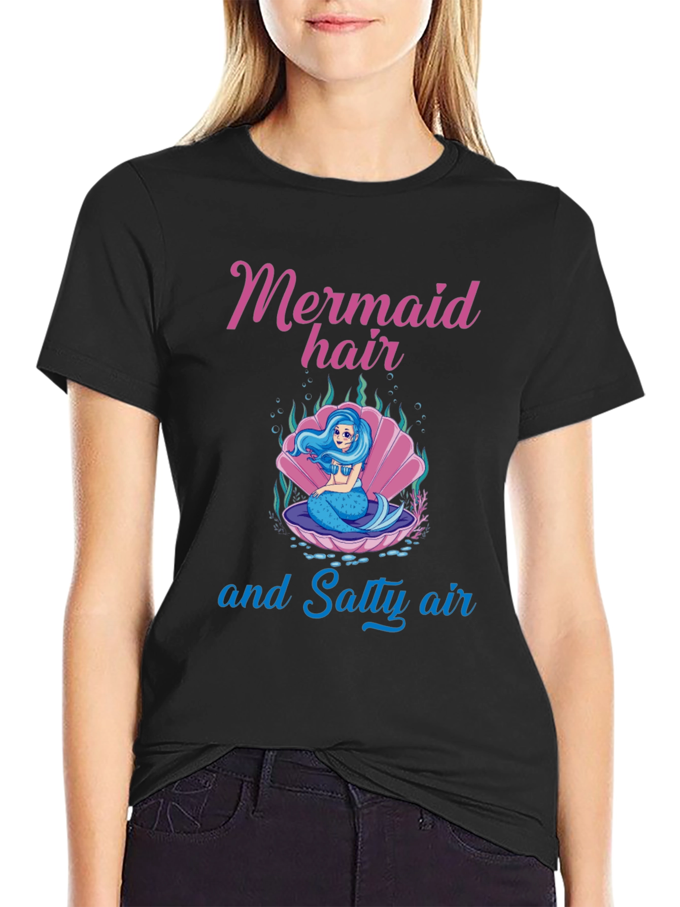 Mermaid Hair Salty Air Graphic Tee