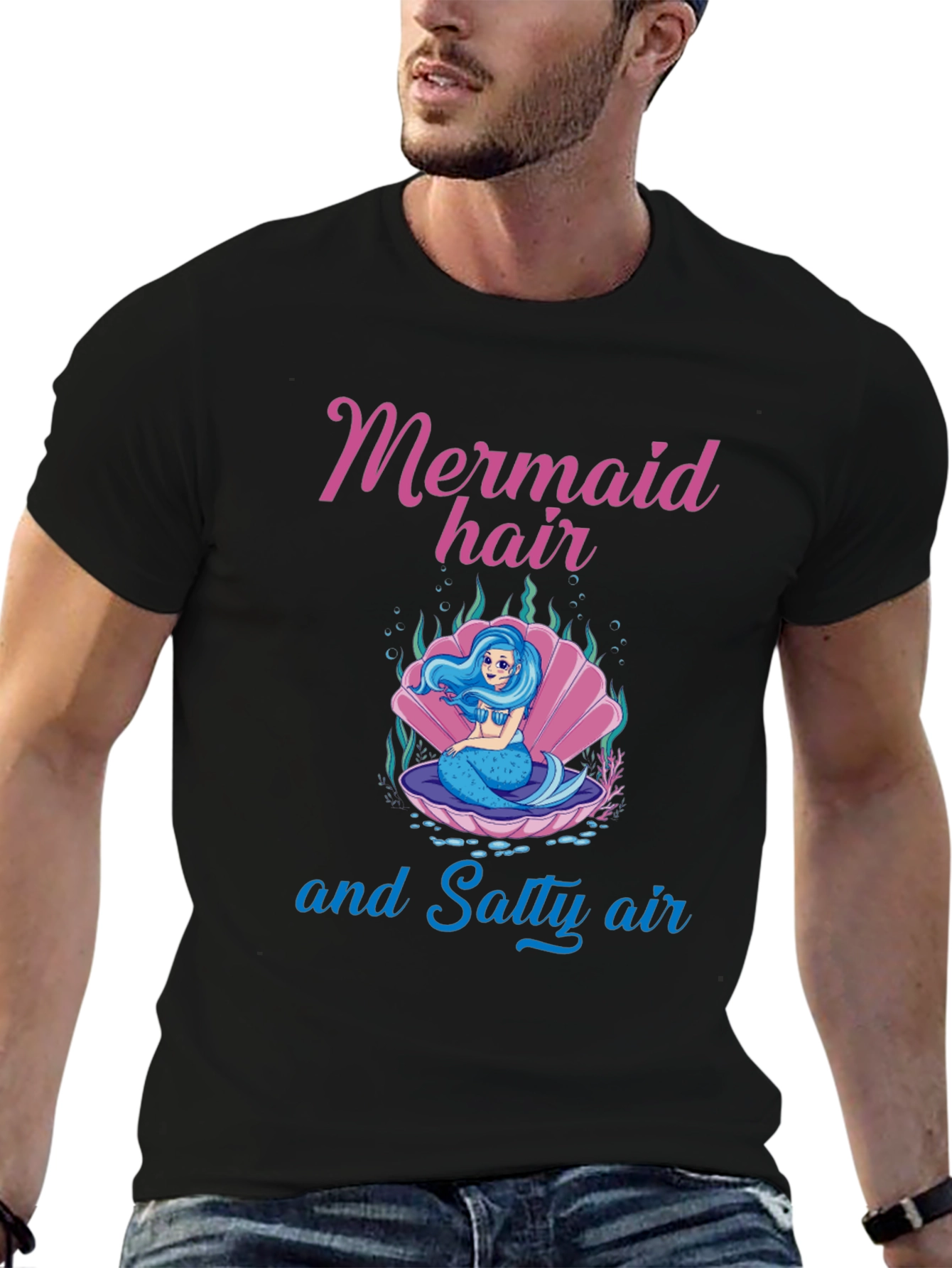 Mermaid Hair Salty Air Graphic Tee