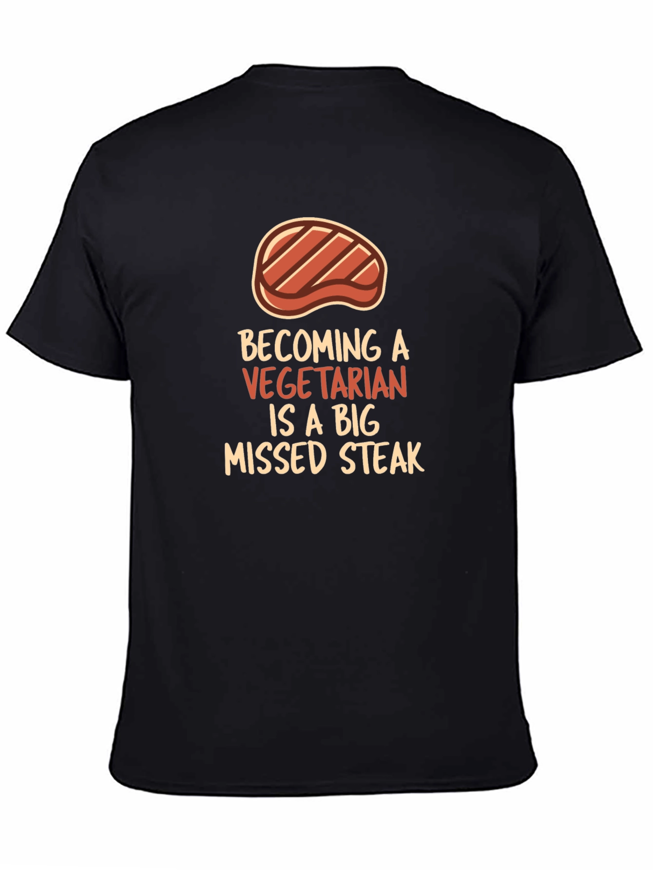 Funny Vegan Steak T-Shirt